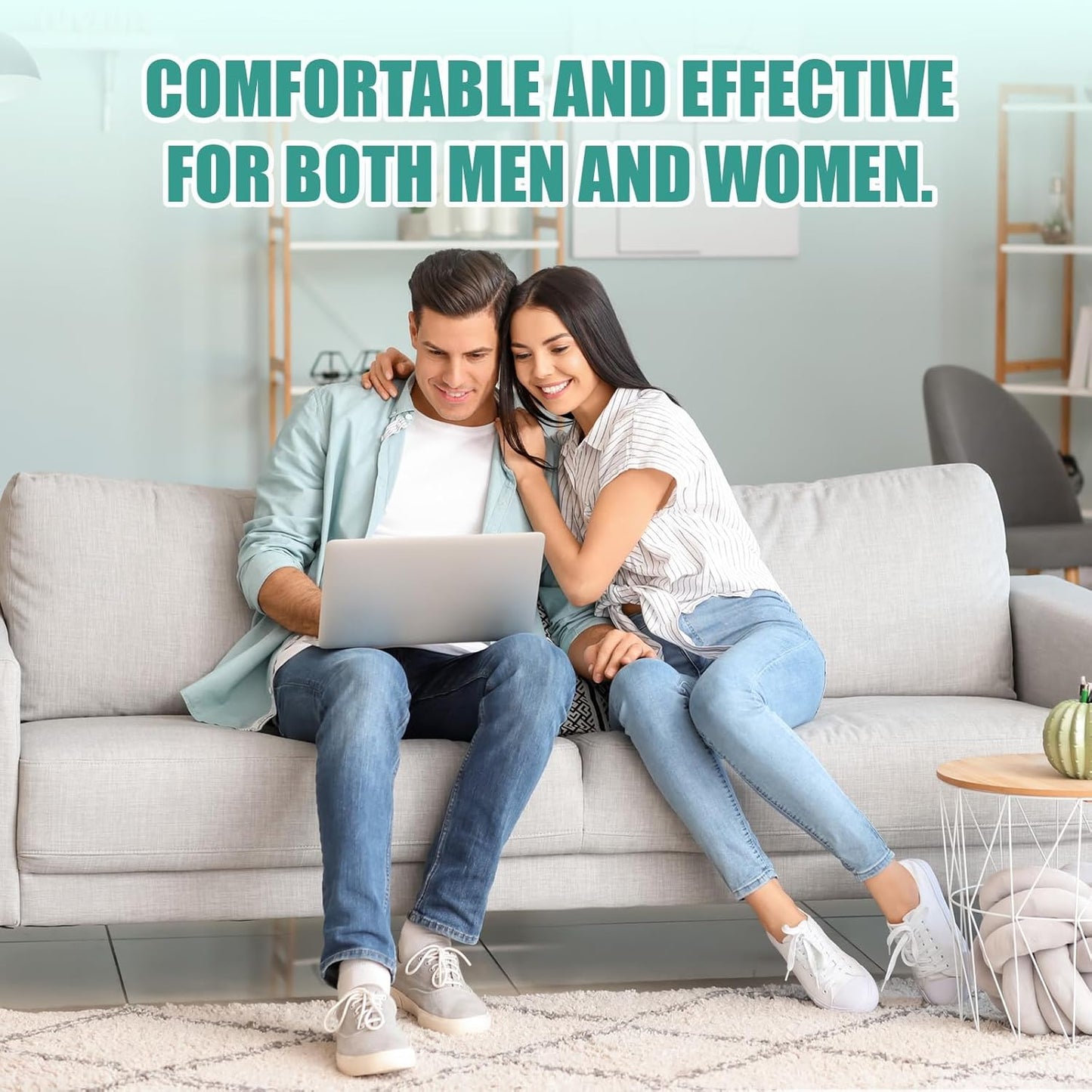 4 Pcs Silicone Toe Spacers – Yoga Toe Separators for Toe Straightening & Relaxation | Correct Overlapping Toes, Bunions, Hammer Toe | Toe Support toe separators for Women & Men (Blue, 3.98)