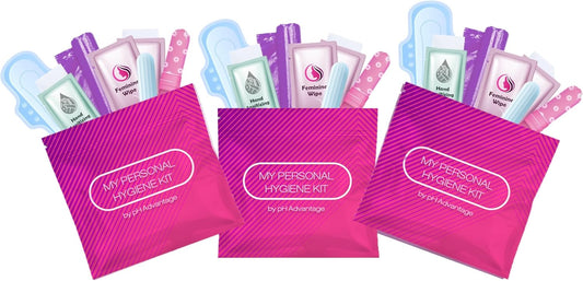 Portable Period Kit: Essential Period Pouch for Teen Girls in School, Travel, and Daily Use - Ideal for Parents, Schools, Churches, Businesses, and Homeless Outreach - Pink (Menstrual Kit, 3)