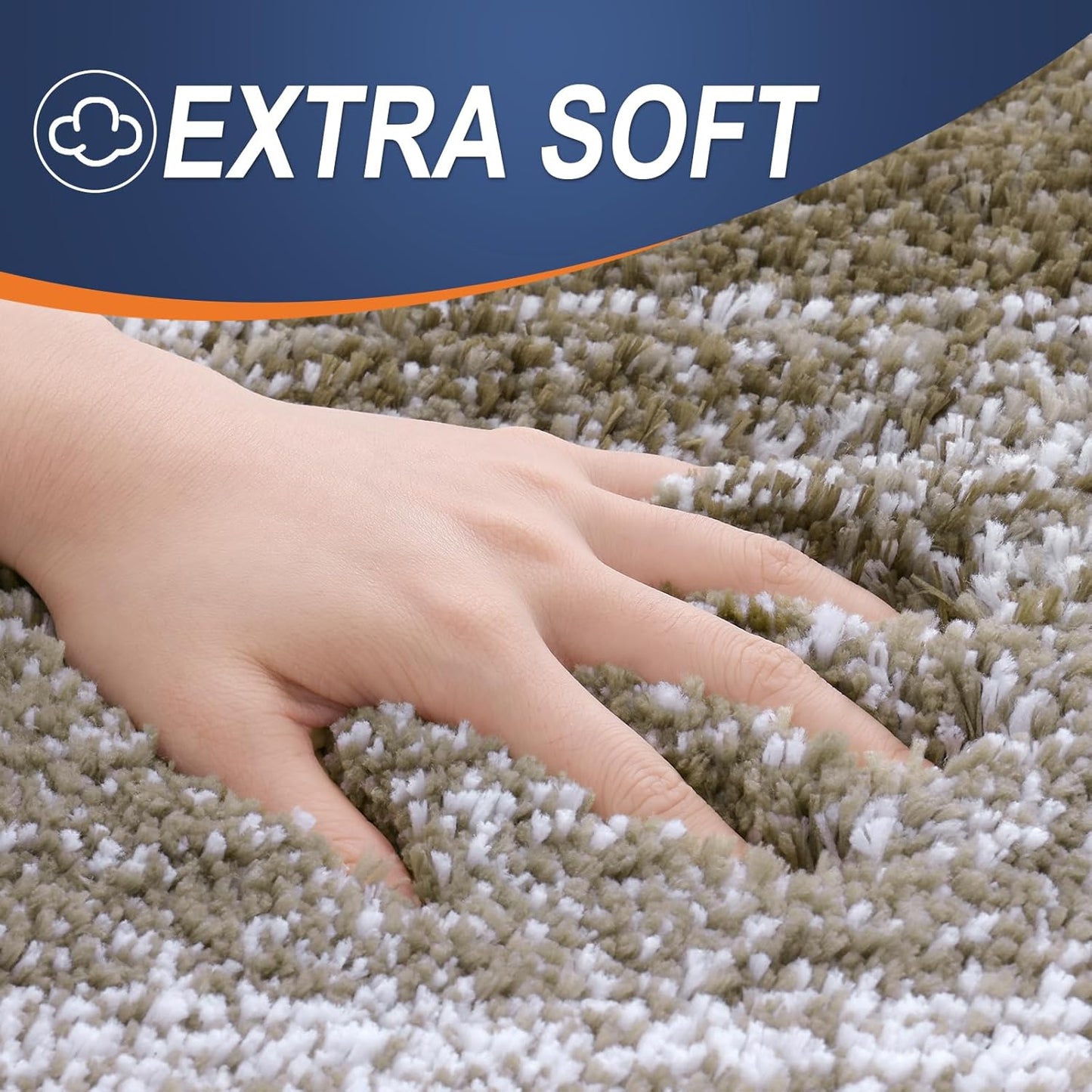 OLANLY Bathroom Runner Rugs 59x20, Extra Soft Absorbent Microfiber Bath Rugs, Rubber Backing, Quick Dry, Machine Washable Bath Mats for Bathroom Floor, Tub and Shower, Home Decor Accessories, Coffee