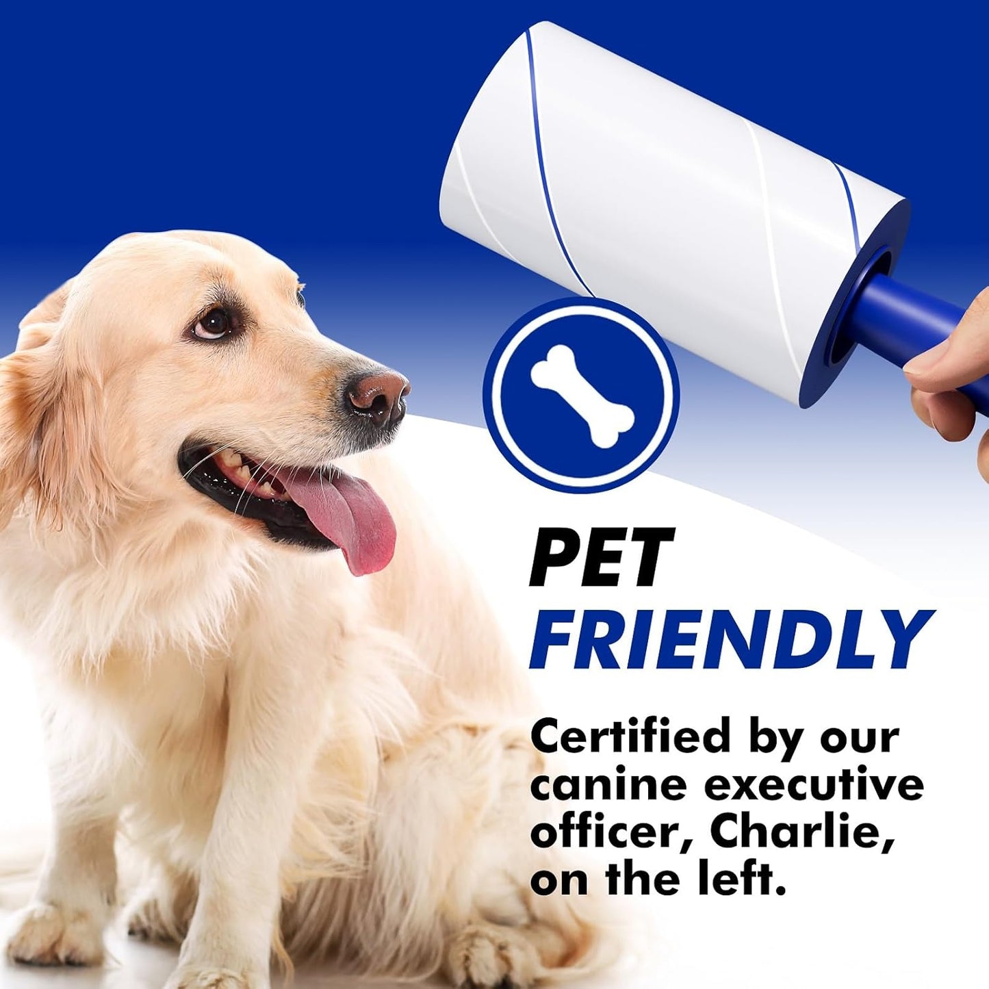 Lint Rollers for Pet Hair Extra Sticky, 400 Sheets (2 Rollers + 2 Refill) Mega Value Set, Portable Pet Lint Remover for Clothes, Furniture, Carpet, Dog & Cat Hair Removal