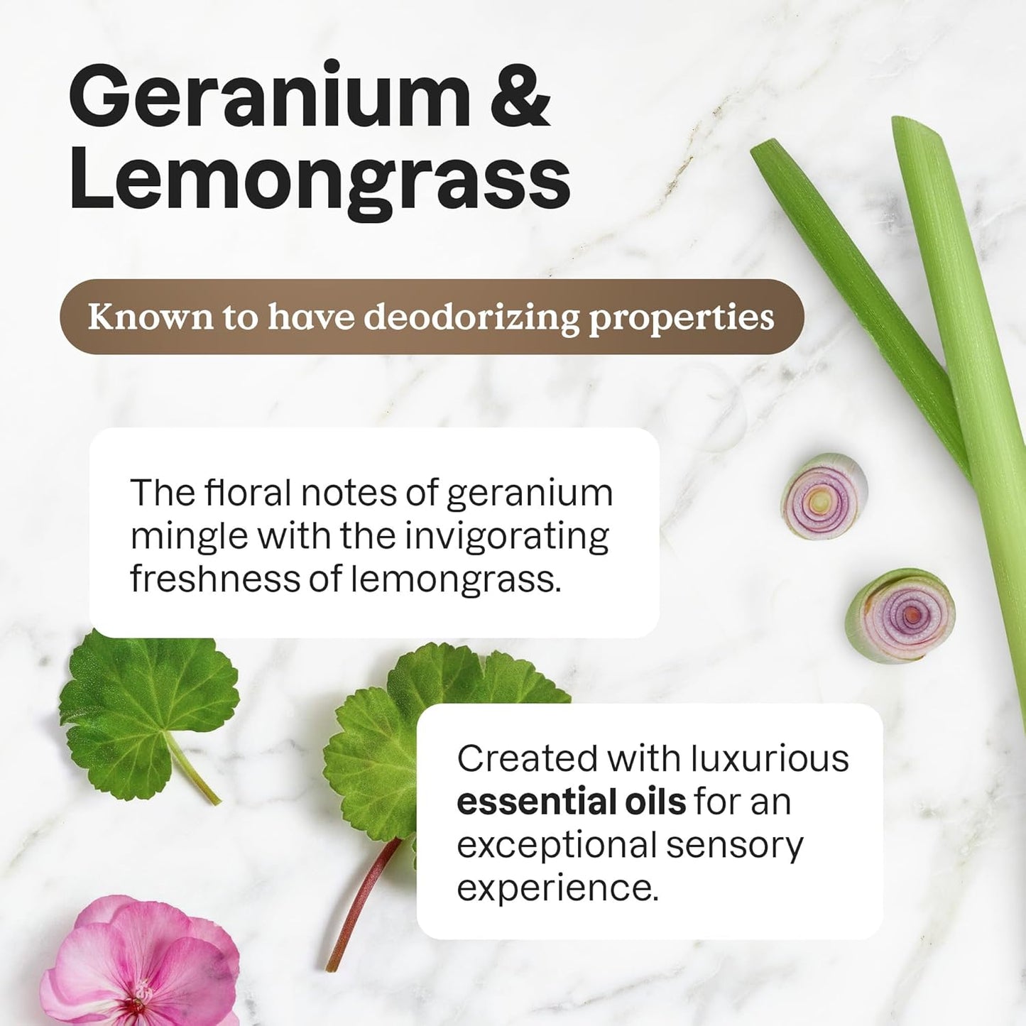 ATTITUDE Multi-Purpose Cleaner with Essential Oils, EWG Verified, Plant and Mineral-Based Ingredients, Vegan Household Products, Bulk Refill, Geranium and Lemongrass, 67.6 Fl Oz (Pack of 4)