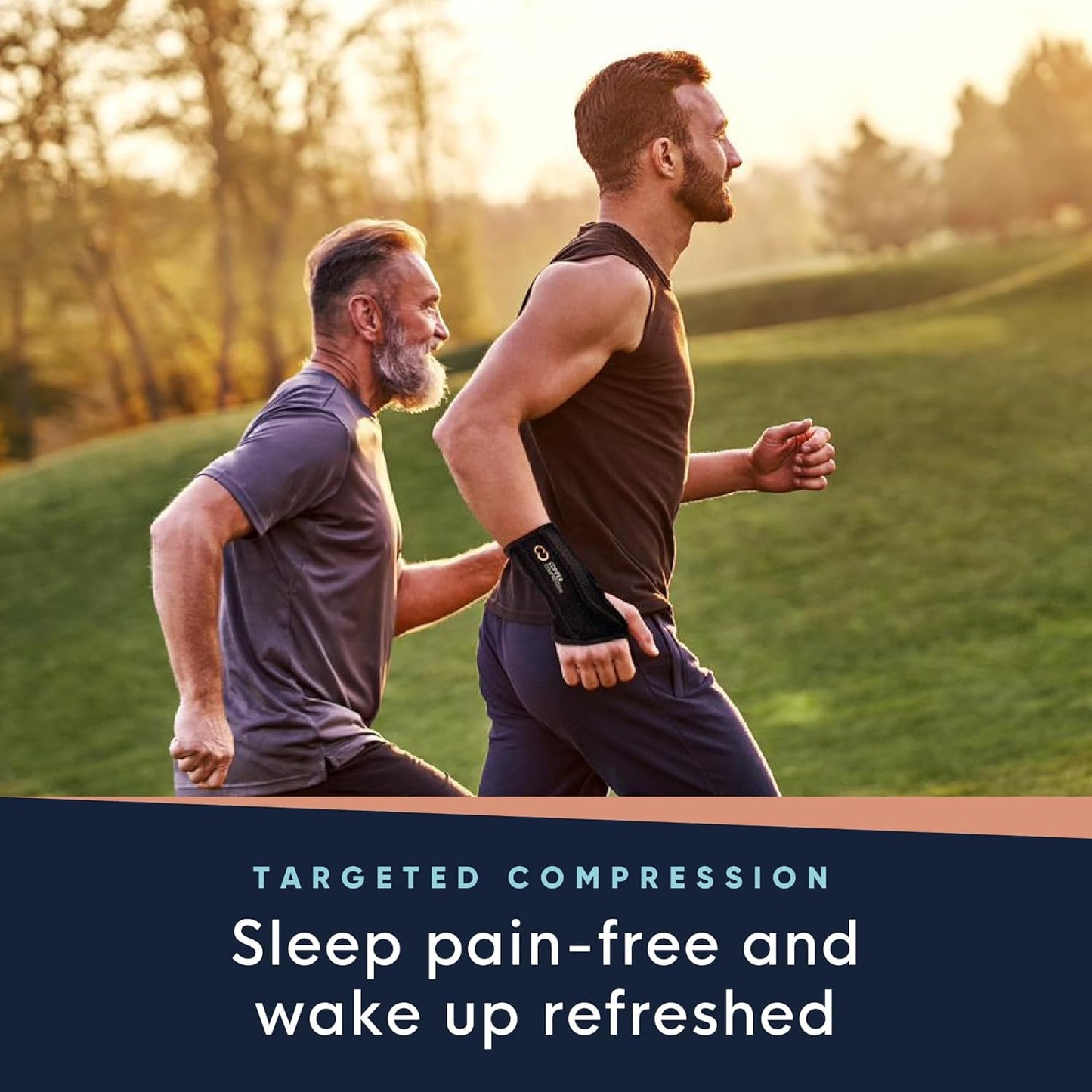 Copper Compression Advanced Wrist Brace - Copper Infused Adjustable Orthopedic Support Splint for Pain, Carpal Tunnel, Arthritis, Tennis Elbow, Tendinitis, RSI, Ganglion Cyst for Men Women Right S/M