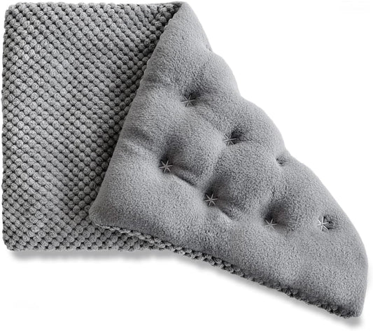 UNCN Wide Microwave Heating pad with Washable Cover 9.5 x 16in Microwavable Hot Pad for Neck Shoulder, Cramps, Back Cordless Warm Compress Weighted Moist Heat Pack for Aches, Unscented