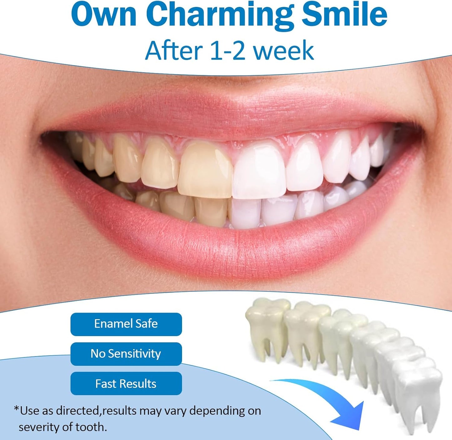 Teeth Whitening Pen - Professionally Stain Removal Teeth Whitening Gel Formula, No Sensitivity Effective Teeth Whitener, Mint (4 Pack)