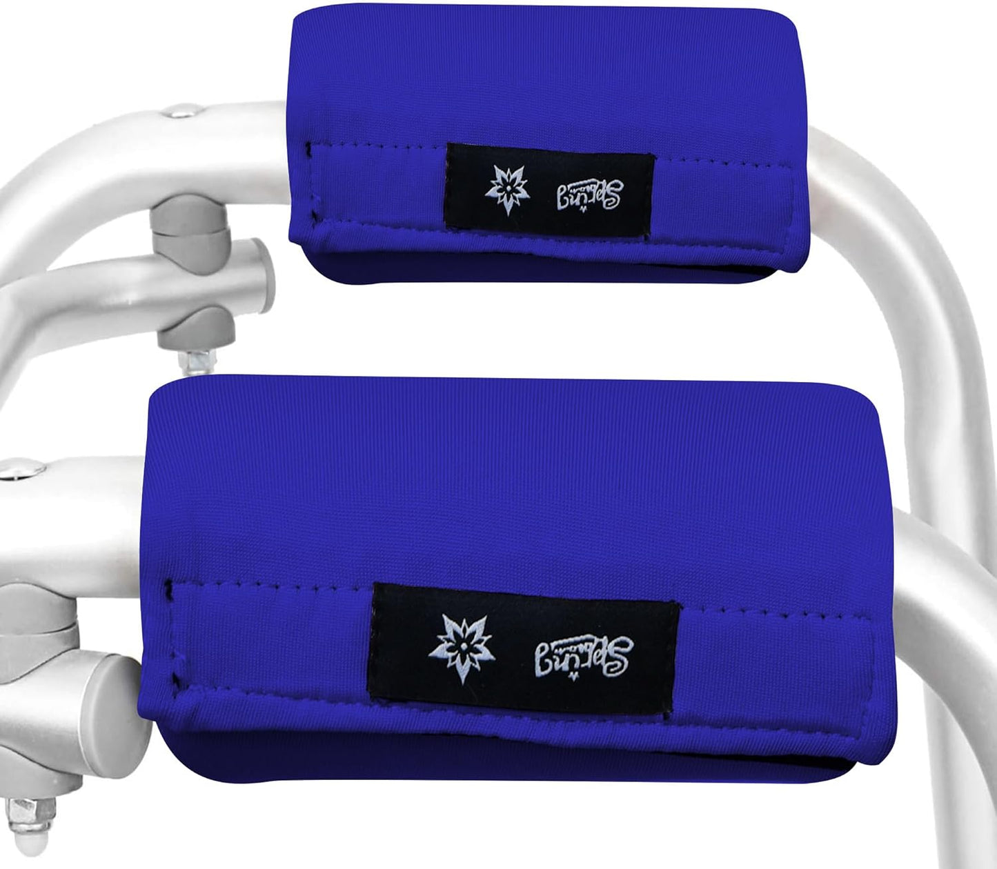 Spring Seaon Universal Walker Handle Padded -Hand Grip (2 Pack) Covers Non-Slip Cushion Padding for Folding Rolling Walker,Rollator Handle-Crutch Handle Pad Grips- Mobility Aid