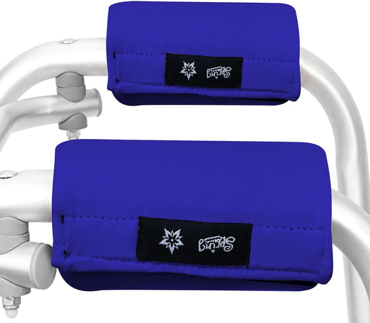Spring Seaon Universal Walker Handle Padded -Hand Grip (2 Pack) Covers Non-Slip Cushion Padding for Folding Rolling Walker,Rollator Handle-Crutch Handle Pad Grips- Mobility Aid