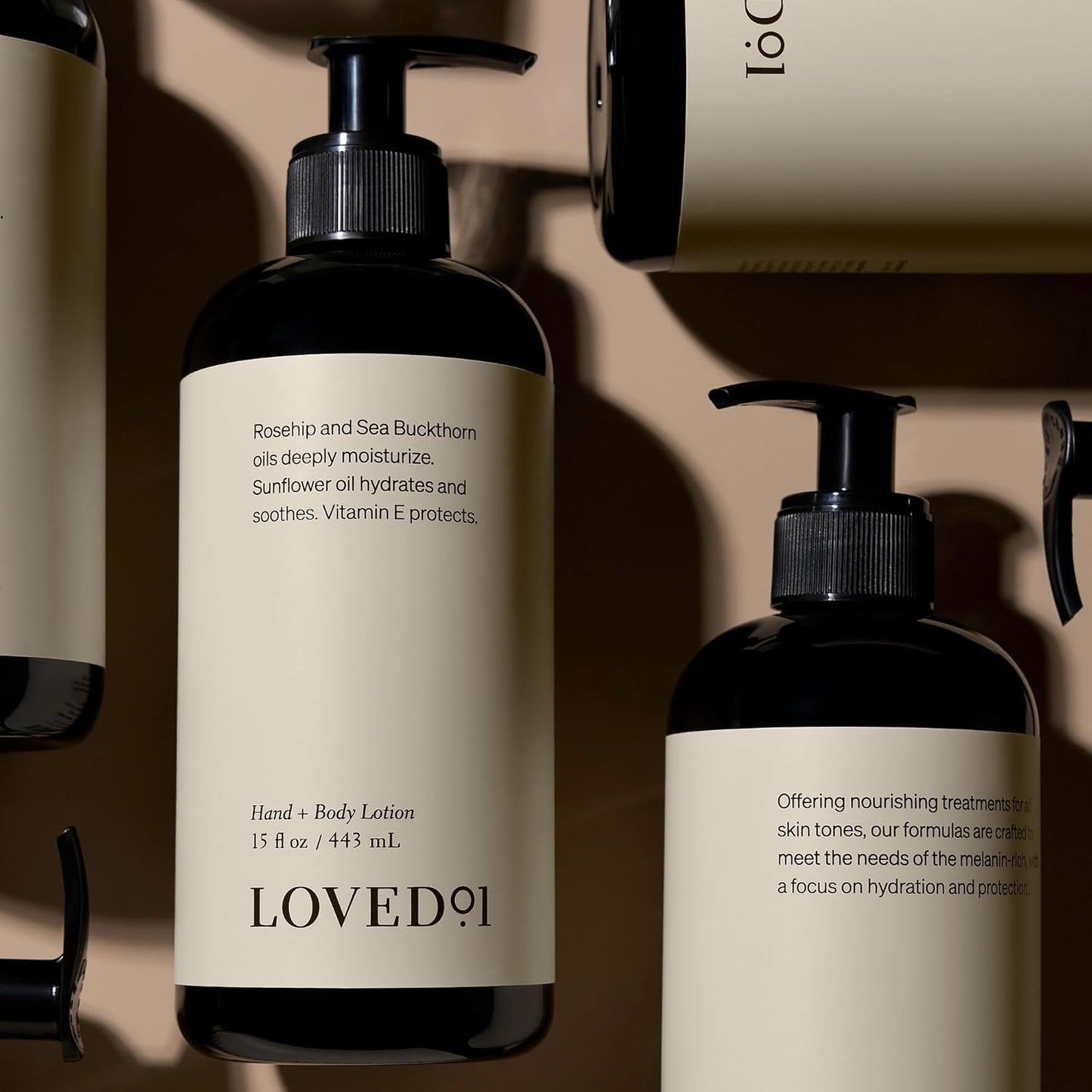 Loved01 Hand & Body Lotion, John Legend Skincare, Fragrance-Free, Daily Lightweight Cream, Formulated with Shea Butter & Vitamin E, 15 oz
