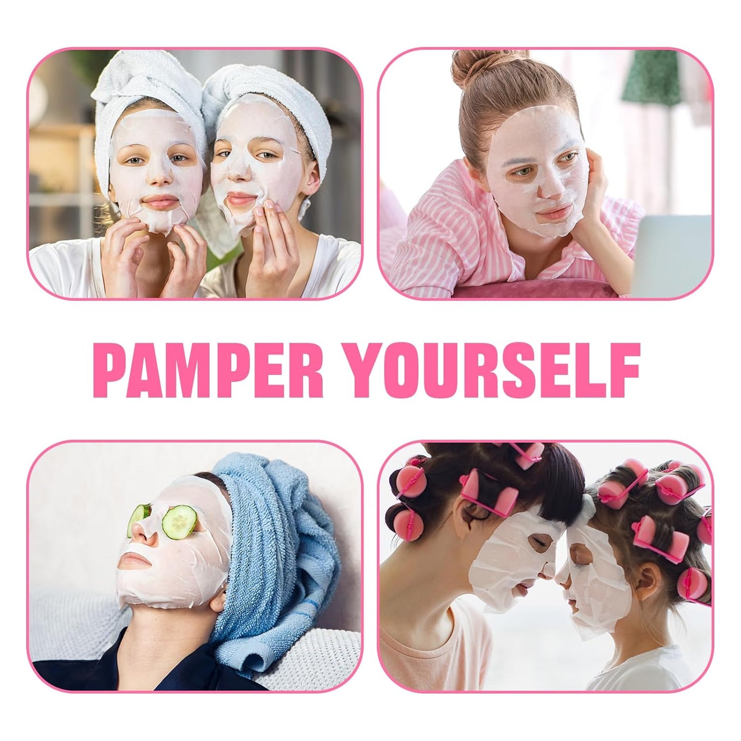 ZealSea Face Masks Skincare, Facial Masks for Women Skin Care, Sheet Masks Beauty with Natural Ingredients, Birthday Party Spa Gift for Kids Teens Girls, Hydrate and Soothe for All Skin Types 21 Pack