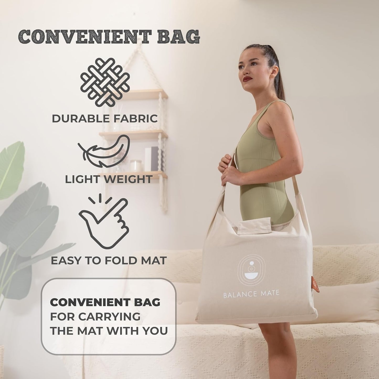 Acupressure Mat & Pillow – Pain Relief and Relaxation Kit for Back, Neck, and Sleep, Suitable for Yoga, Meditation, or Daily Use (Soft Cream)