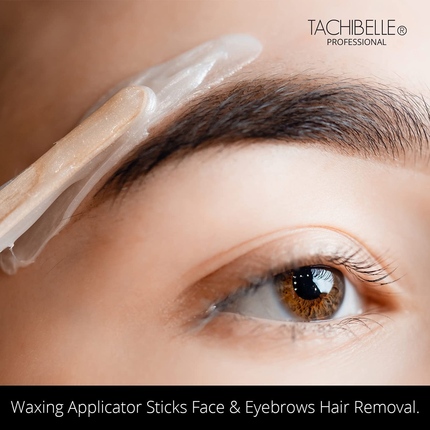 Tachibelle Wooden Wax Sticks - Body Eyebrow, Lip, Nose Small Waxing Applicator Sticks for Hair Removal and Smooth Skin Professional Spa - 2 in 1 (pointed and slanted) (Pack of 250)