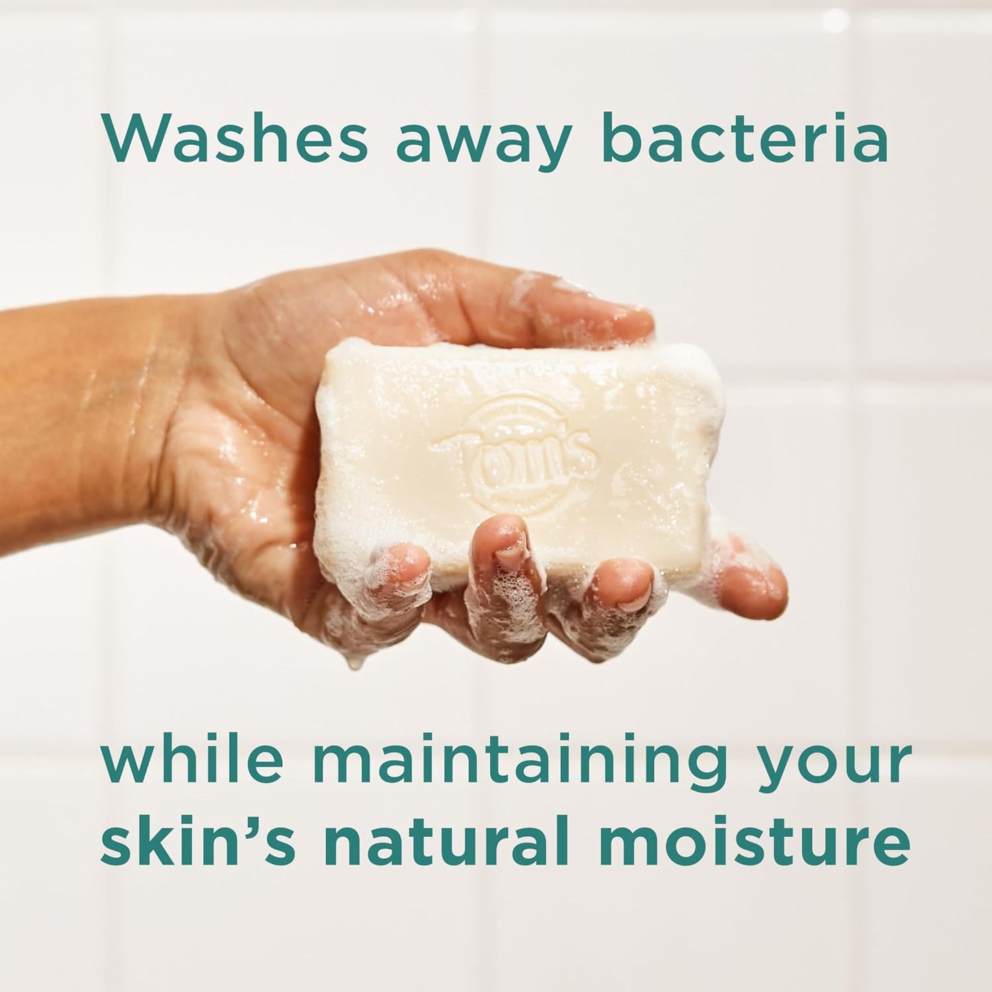 Tom’s of Maine Moisturizing Natural Beauty Bar Soap For Women and Men, Fresh Eucalyptus, 5 oz Bar (Pack of 6)