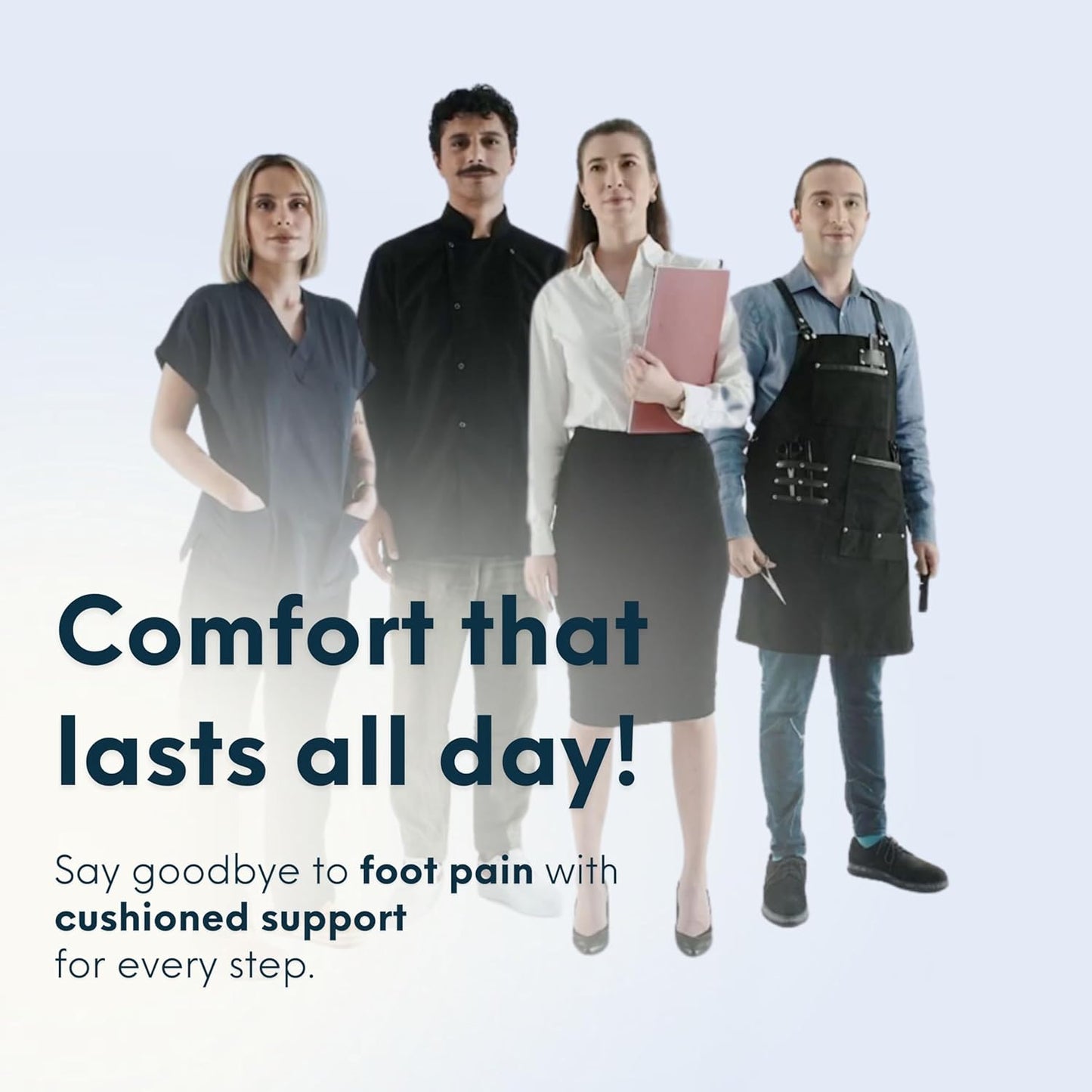 HANDARTE Leather Orthopedic Insoles | Padded Comfort Shoe Inserts for Men | 100% Natural Goatskin - ChromeFree, Anti Sweat & Anti-Odor - Suitable for No-Socks (US M12 | EU46)