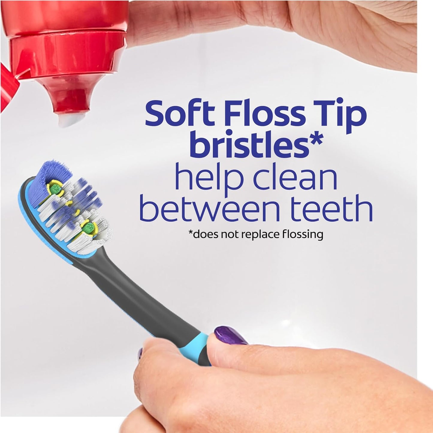 Colgate 360 Vibrate Deep Clean Battery Operated Toothbrush Pack, Disposable Electric Toothbrush with 1 AAA Battery Included, Whole Mouth Clean, 24 Pack