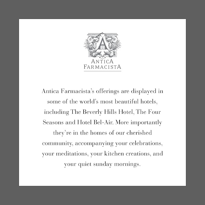 Antica Farmacista Home Ambiance Diffuser - Long-Lasting Reed Scent Diffuser - Luxury Room Freshener Gift - Elderflower, 8.45 fl oz