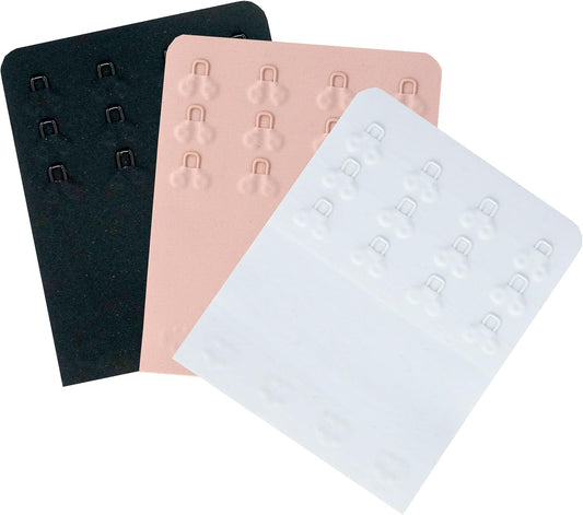 SAMGU Women's Soft Bra Extender 2 Hook / 3 Hooks / 4 Hooks Seamless Comfortable Bra Strap Extender Extension