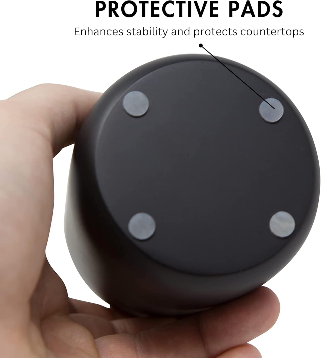 Matte Black Toothbrush and Toothpaste Holder and Cup for Bathroom Vanity and Countertop, Round Organizer for Electric Toothbrushes, Floss, Razors, Cotton, and Mouthwash