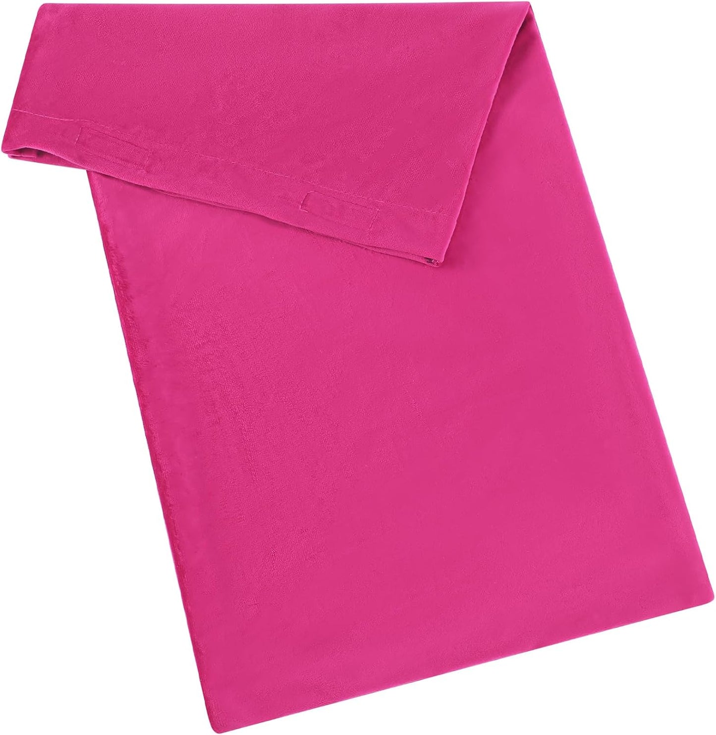 Mixweer Flannel Heating Pad Replacement Cover Soft Flannel Replacement Cover for Heating Pad or Pillow(Pink,12 x 24 Inches)
