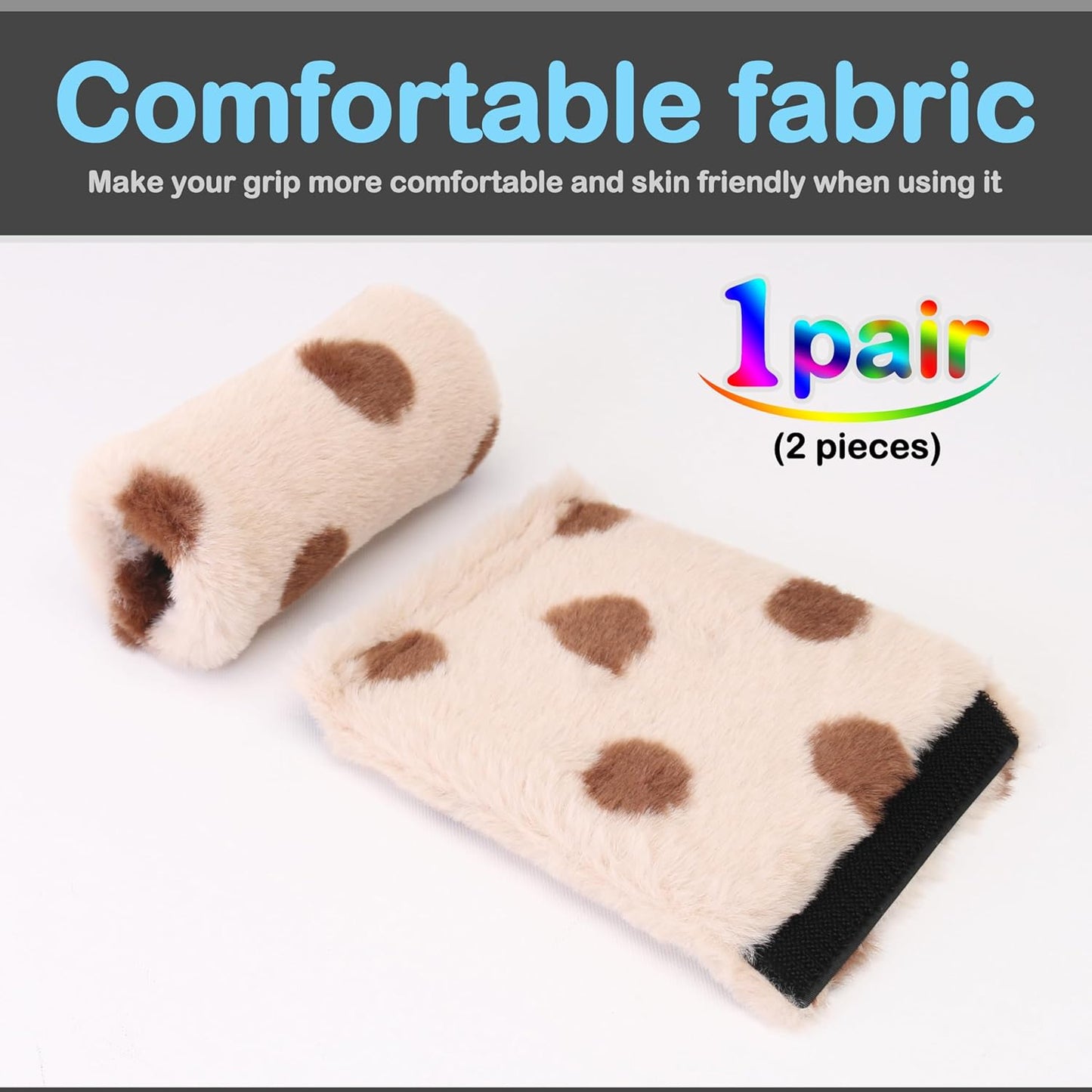 Walker Handle Pads Walker Handle Cushions Walker Padded Hand Grip Covers Mobility Aid (WH2501B)