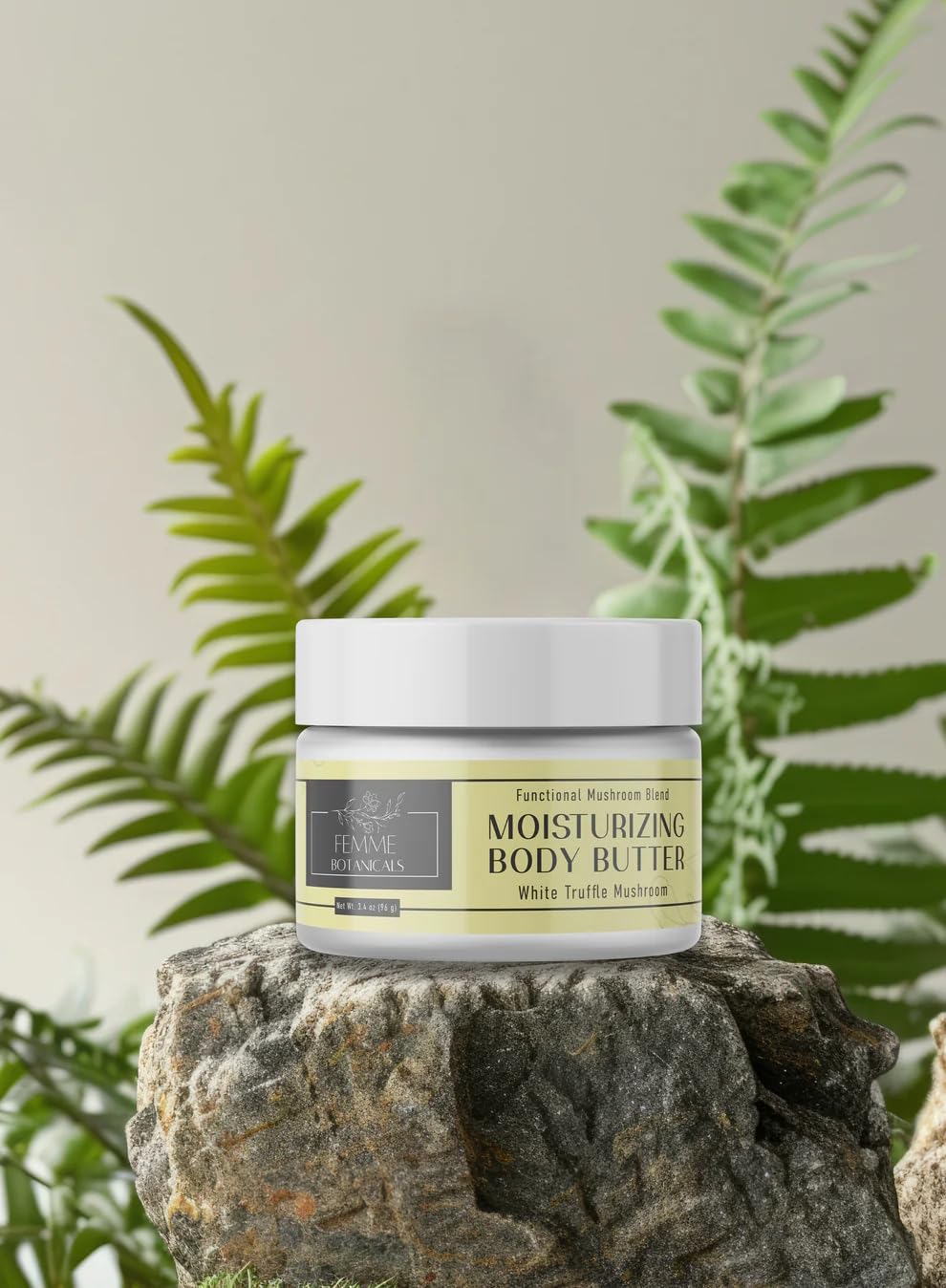 Moisturinzing Body Butter with Mushrooms