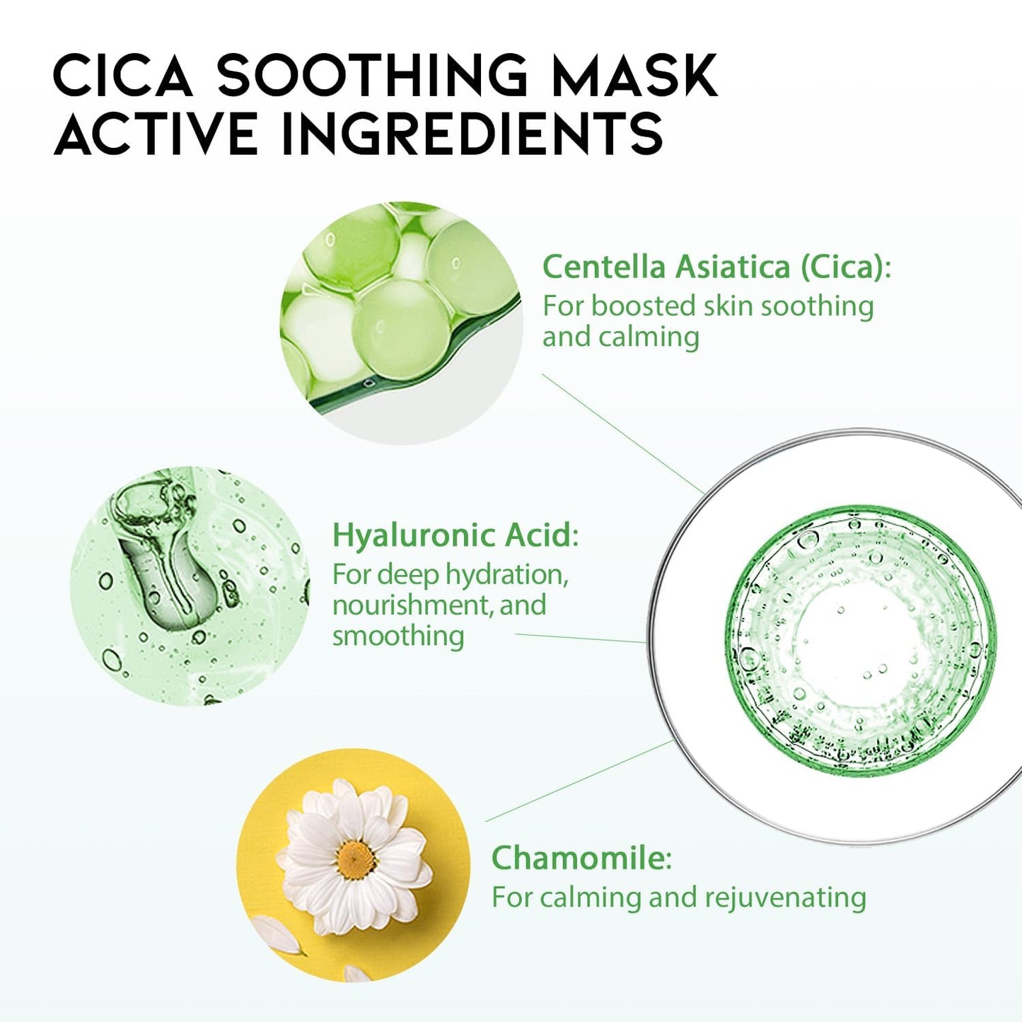 #OOTD Face Mask Korean Skincare for Dry Sensitive Skin | Hydrating, Revitalizing, Calming, Collagen, Ceramide, Cica, Vitamin C Serum Sheet Masks (12EA)