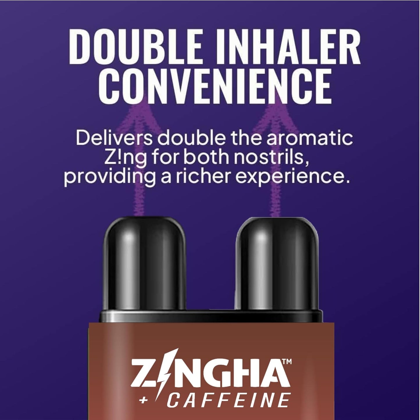 Caffeinated Aromatherapy Nasal Inhaler Stick – Natural Energy Boost with Essential Oils + Caffeine – Focus, Refresh & Breathe Easy (Caramel Bananas Foster)