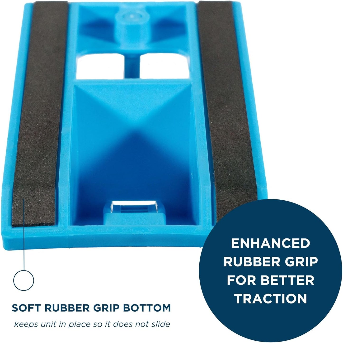 OrthoSleeve Sock Aid Device with Handle, Easy On Off Sock Assistant, Blue, Mobility Aid for Limited Range of Motion