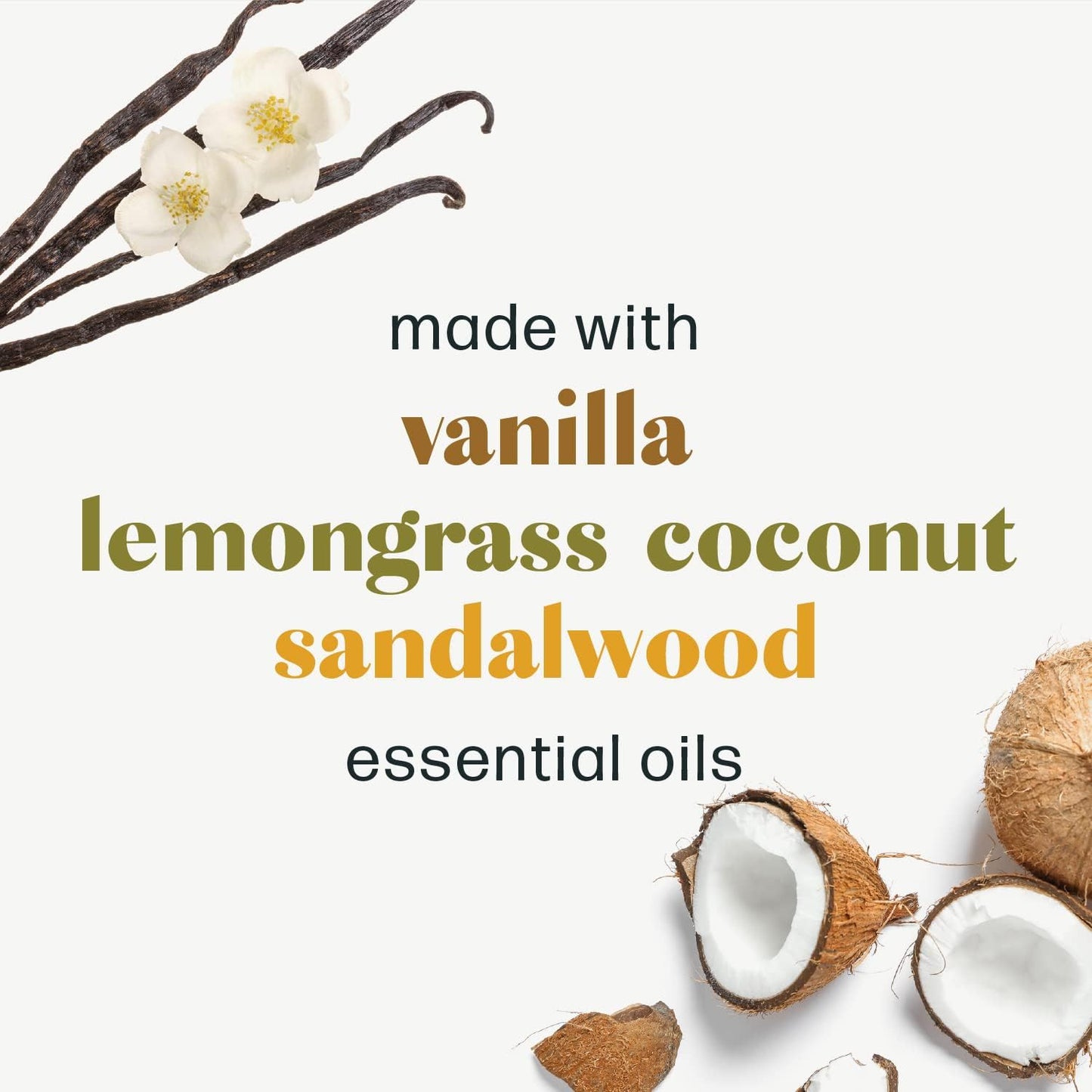 Dew Well - Shower Steamers Fresh Earth Collection - 15 Count Shower Bombs - Aromatherapy in Your Home - Helps Clear Congestion and Boost Mood - (Vanilla, Lemongrass Coconut, Sandalwood)