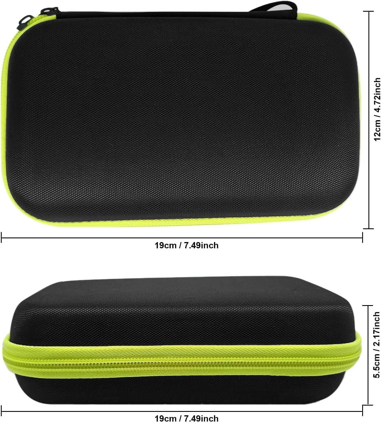 LinMei Hard Case for One Blade Trimmer QP2724/90, QP2834/70, QP2630/72, Waterproof Shaver Organizer Shockproof Travel Storage Box for Charger & Accessories