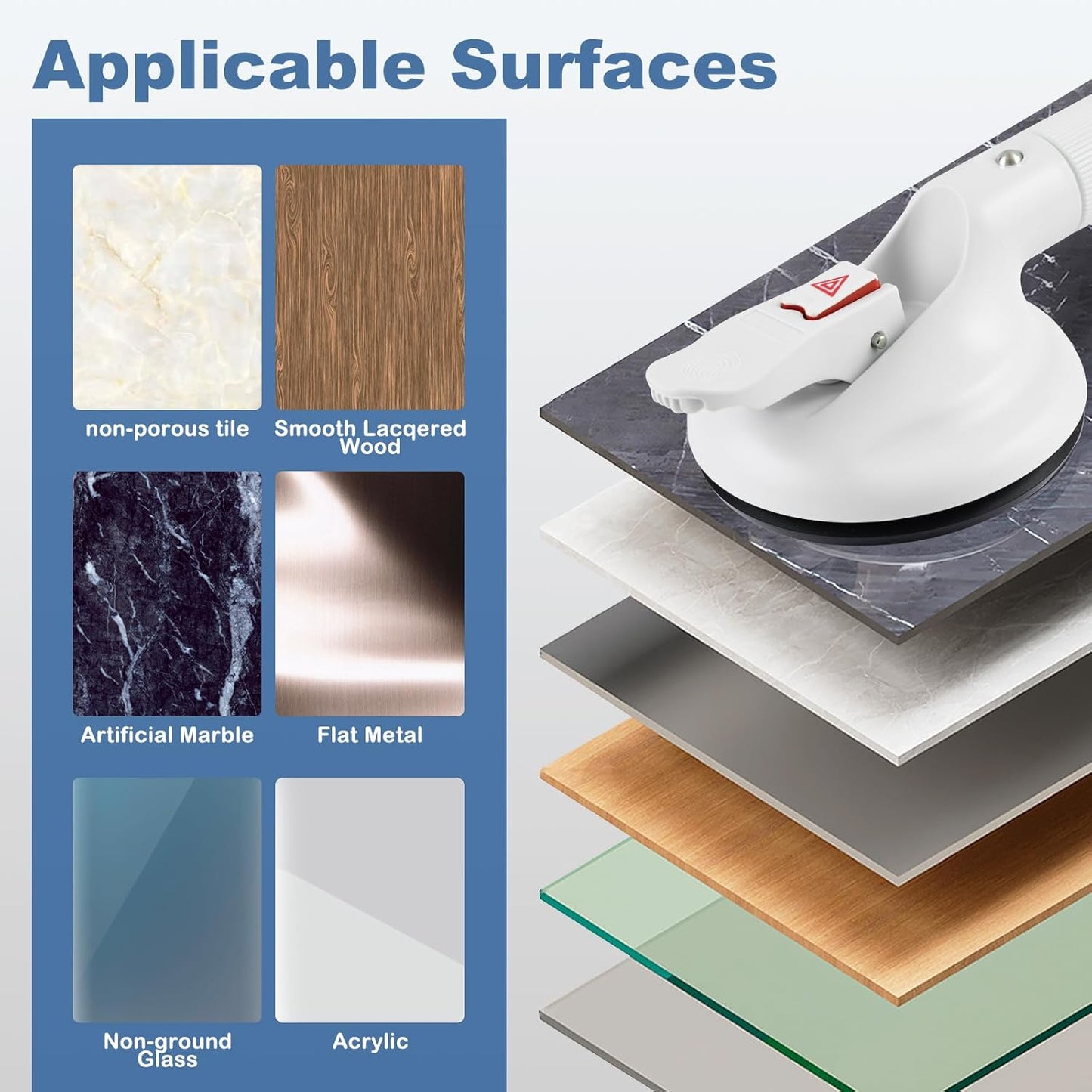 Shower Handle Upgraded 21 inch Grab Bar for Bathtub,Shower Handles with Strong Suction Cup,Bathroom Safety Grab Bar for Handicap Elderly Seniors and Disabled,White