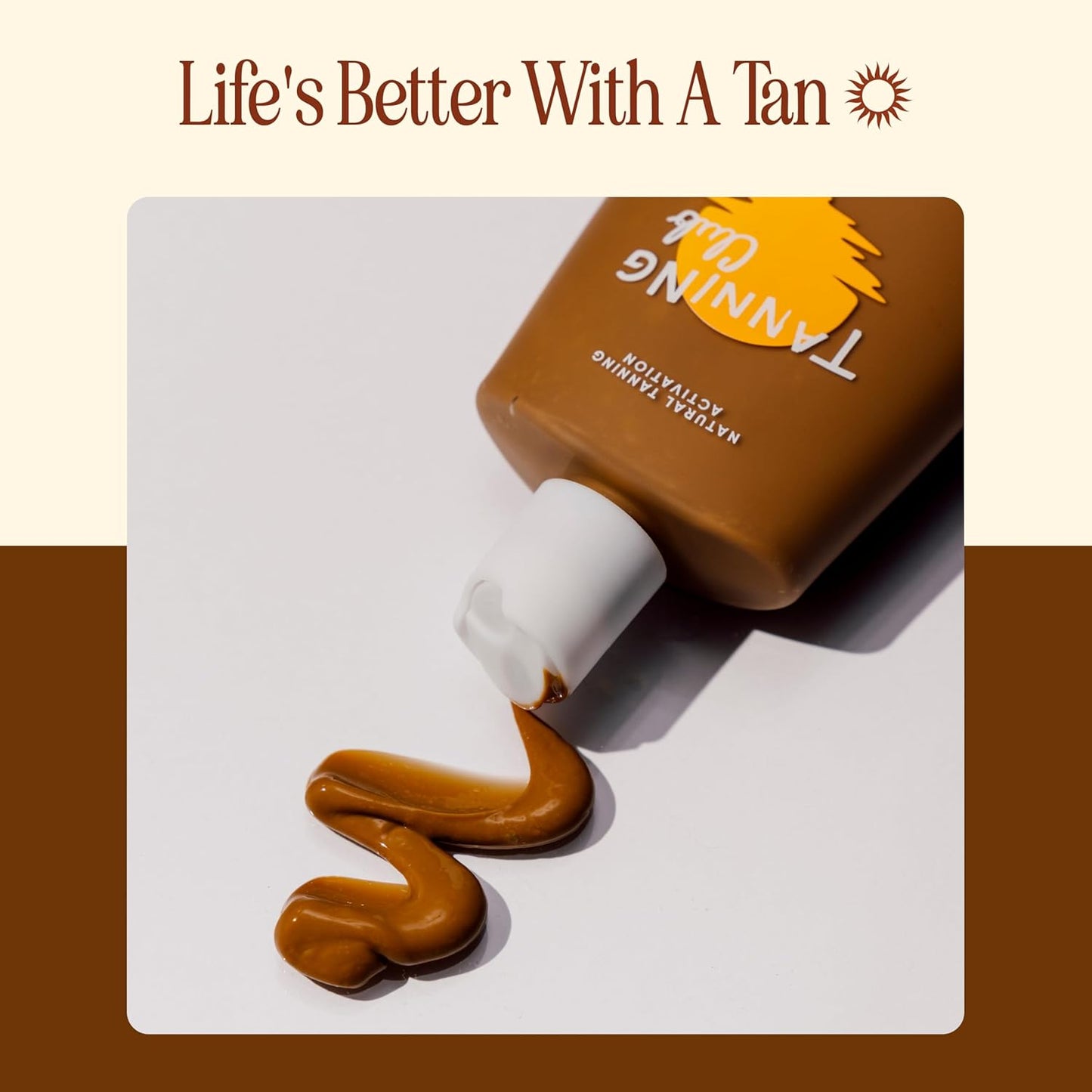 Browning Lotion - Sun Tanning Accelerator with Kukui Nut, Argan, and Coconut Oils - Botanical Formula for Dark Tan - 150 mL