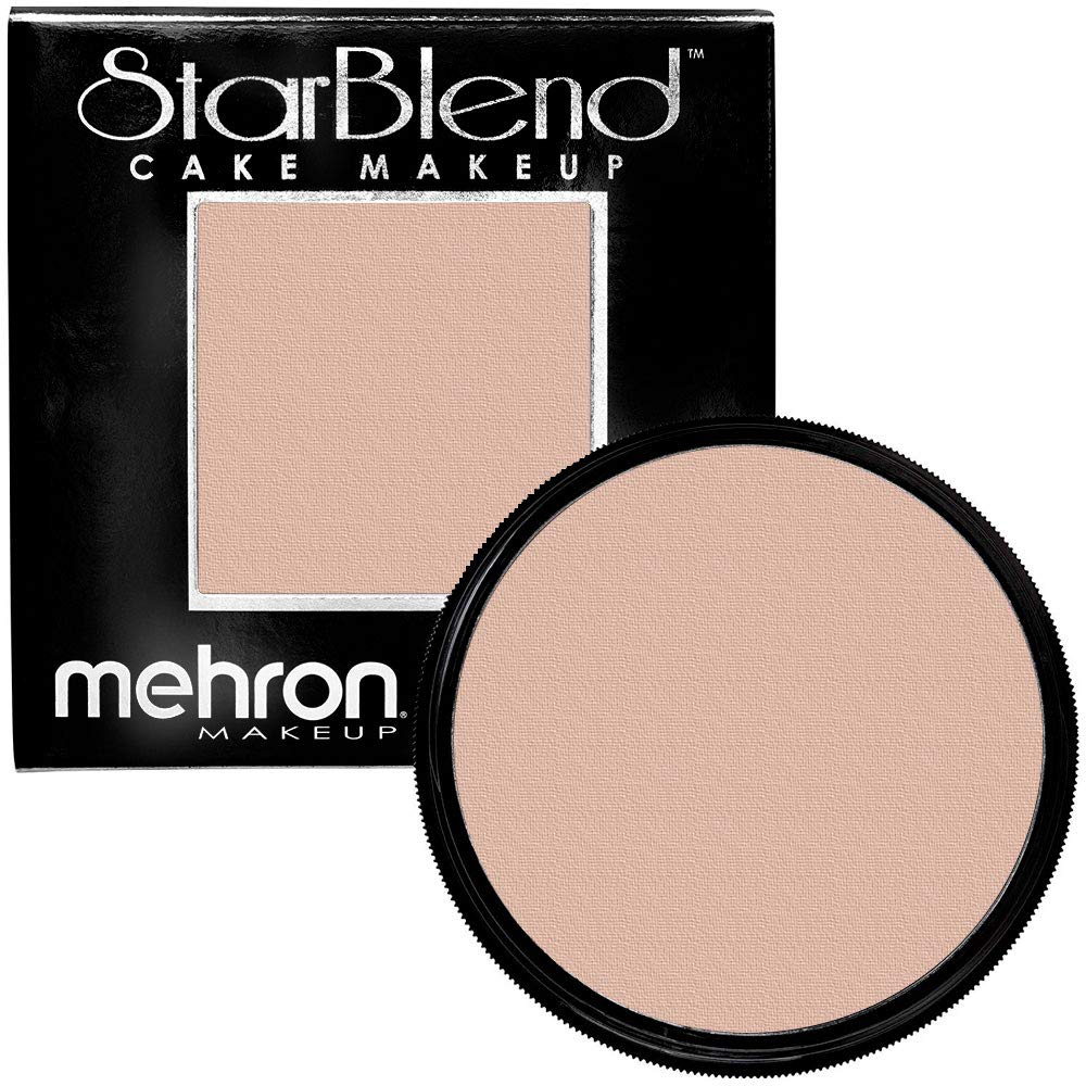 Mehron Makeup StarBlend Cake (2 oz) (Medium Olive)