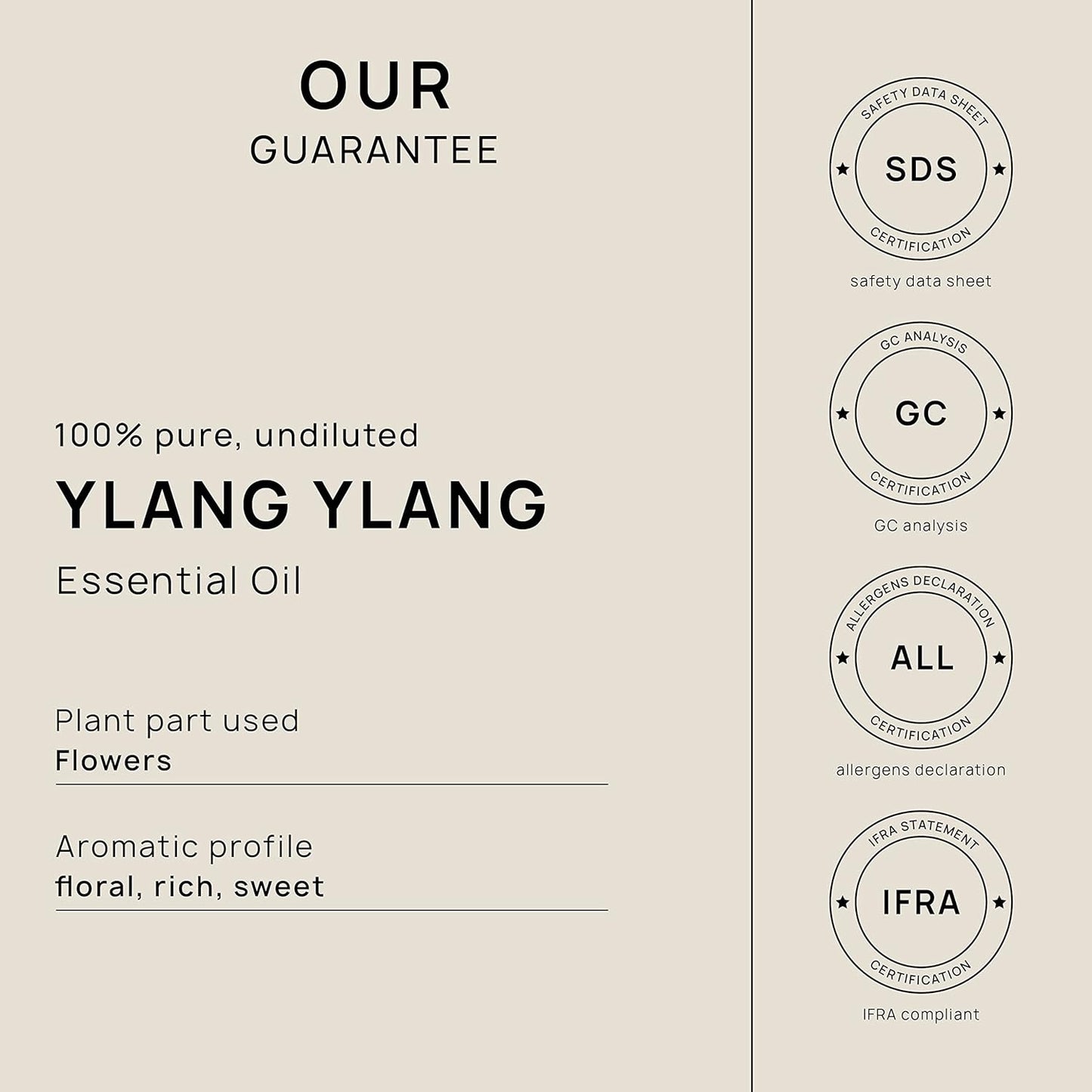 VINEVIDA Ylang Ylang Essential Oil 16 oz - Undiluted, DIY Candle Scents, Bulk for Soap Making & Skin Safe