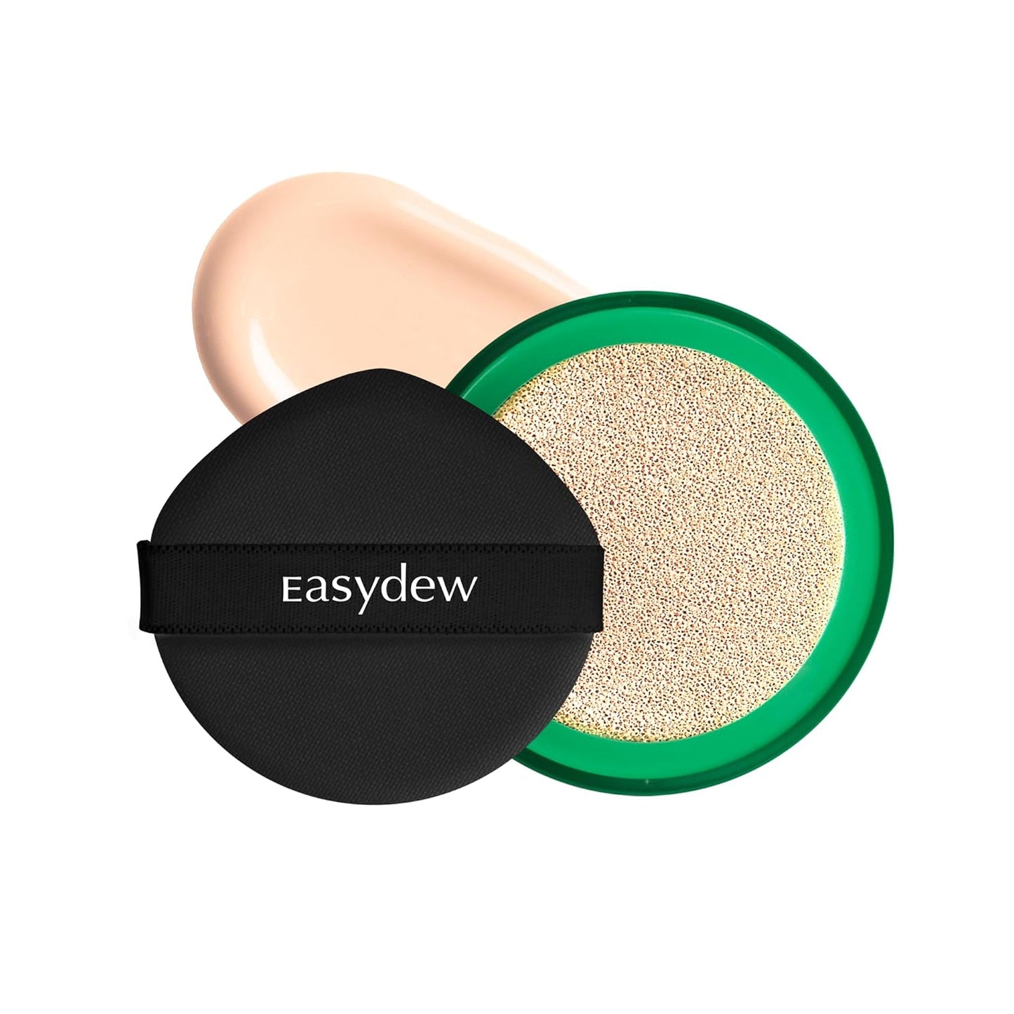 Easydew Mela B Toning Ampoule Cushion Refill - 3-in-1 Age-Defying Sun Shield Full Coverage Cushion Foundation with Niacinamide & Hyaluron-Vital C - Face Makeup Korean Skin Care 0.45 oz (#17 Ivory)