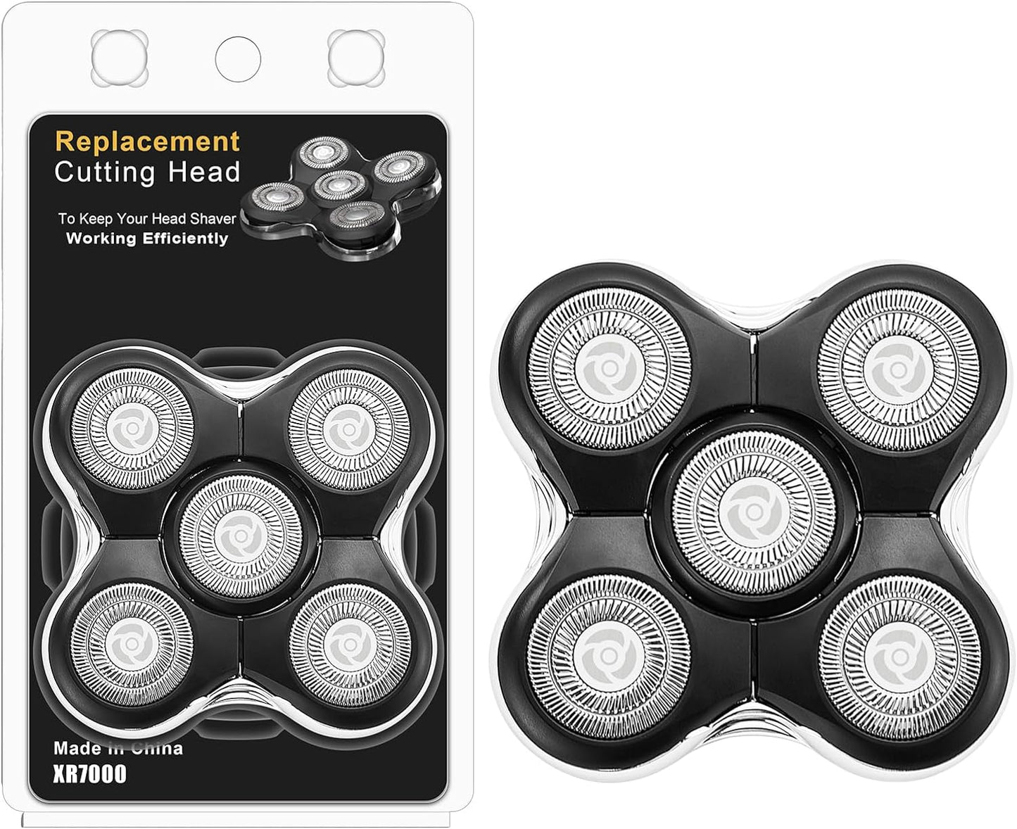 Shaver Replacment Heads Compatible with Remington Balder Pro XR7000 Head Shaver (1 Pack)