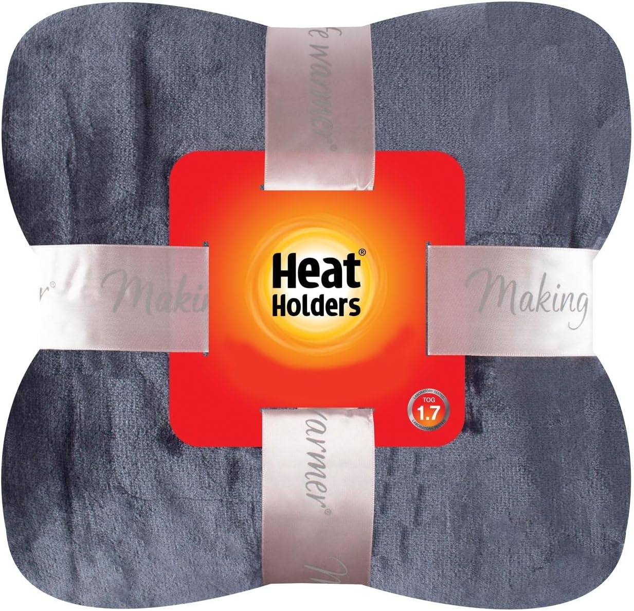 Heat Holders Personal-Sized Throw - Warm and Luxuriously Soft Fur-Like Fleece - Ideal for Bed, Sofa, Travel and Gifts | Cranberry / 50x70 inches