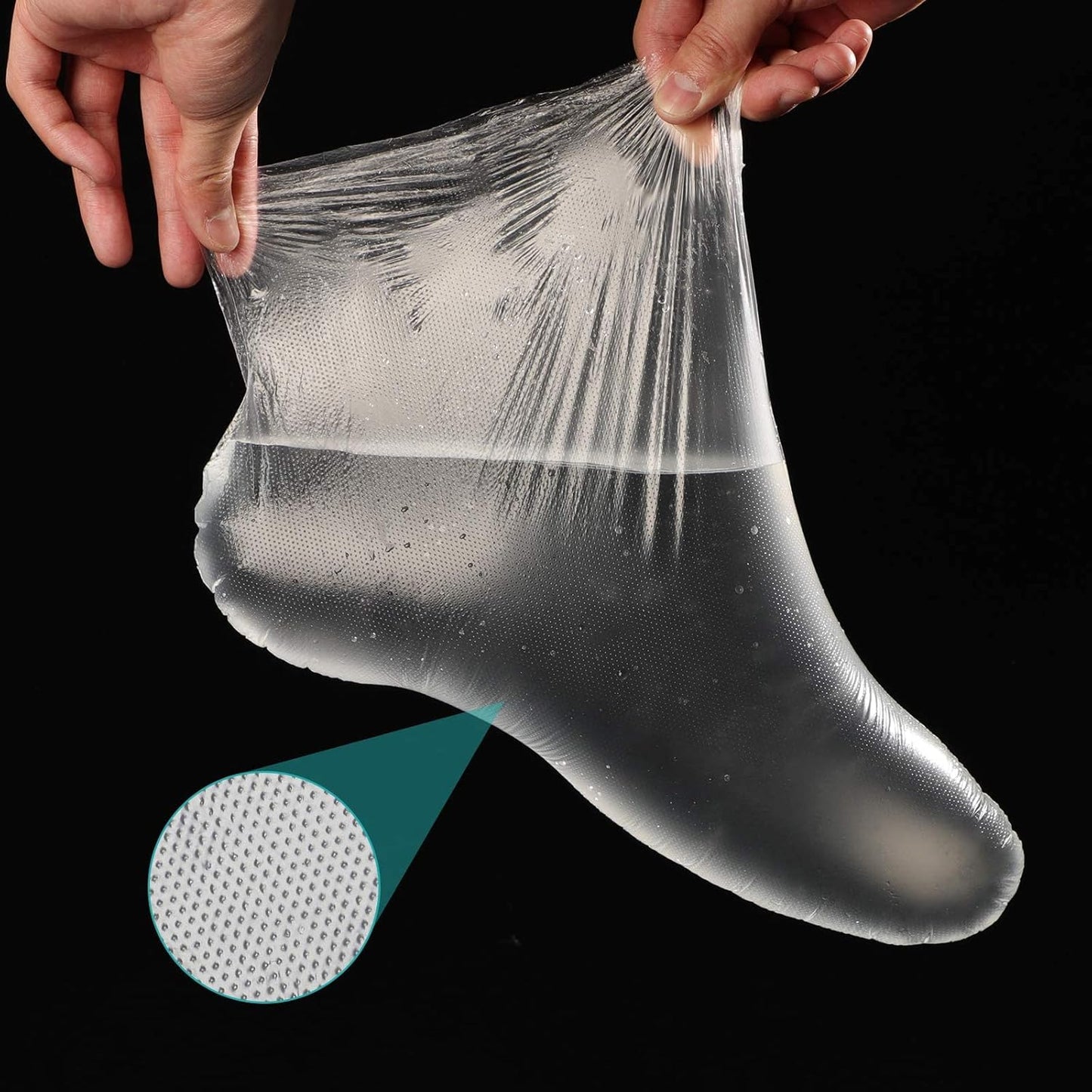 Segbeauty Paraffin Wax Bath Liners for Foot, 400pcs Extra Large XL Paraffin Foot Bags, Plastic Paraffin Bath Socks Hot Wax thera-py Booties Covers for Foot Wax treat-ment Paraffin Wax Machine