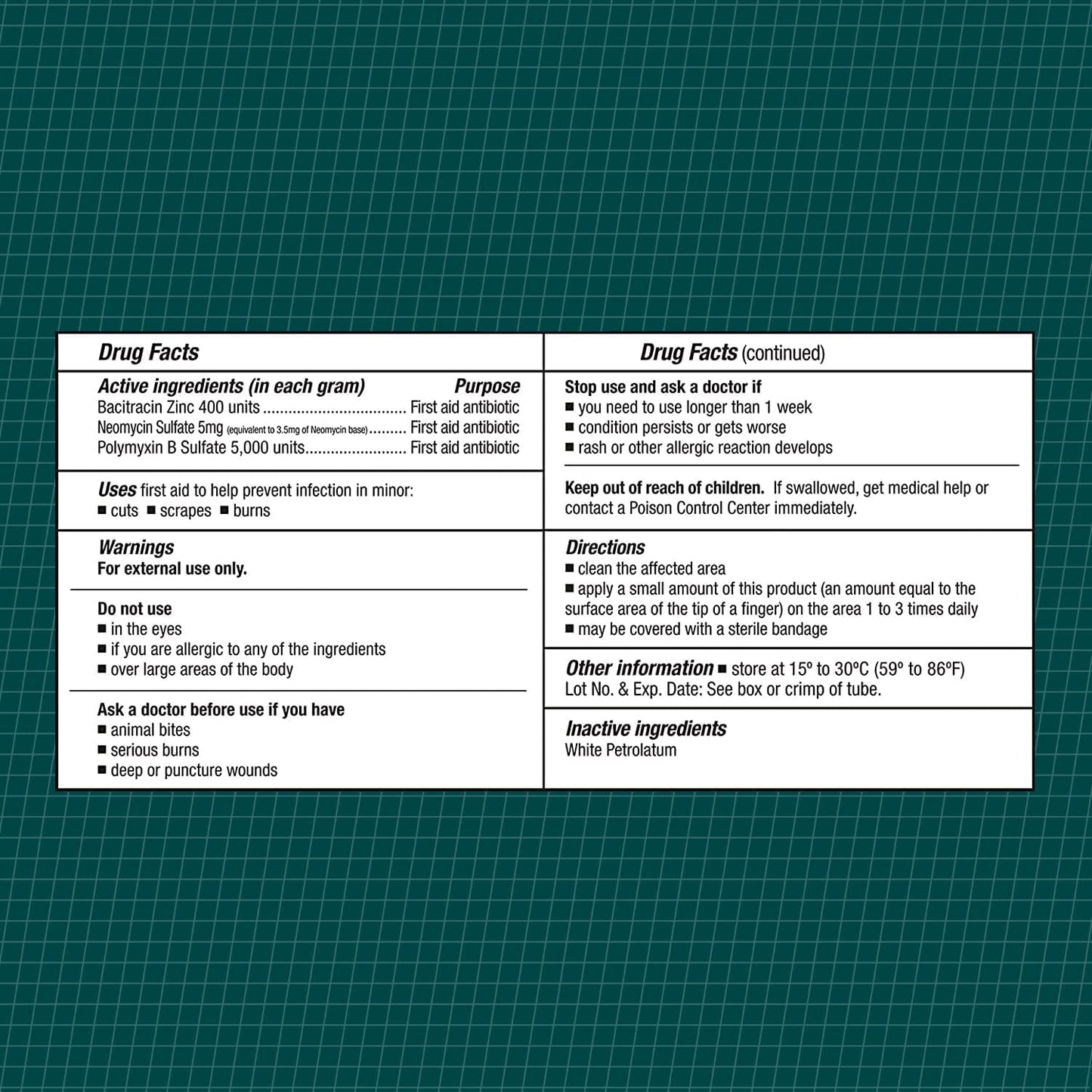 CareAll Triple Antibiotic Ointment 1.0 oz (24 Pack), First Aid Ointment for Minor Scrapes, Cuts, and Burns to Help Guard Against Infection, Compare to The Active Ingredients of Leading Brand