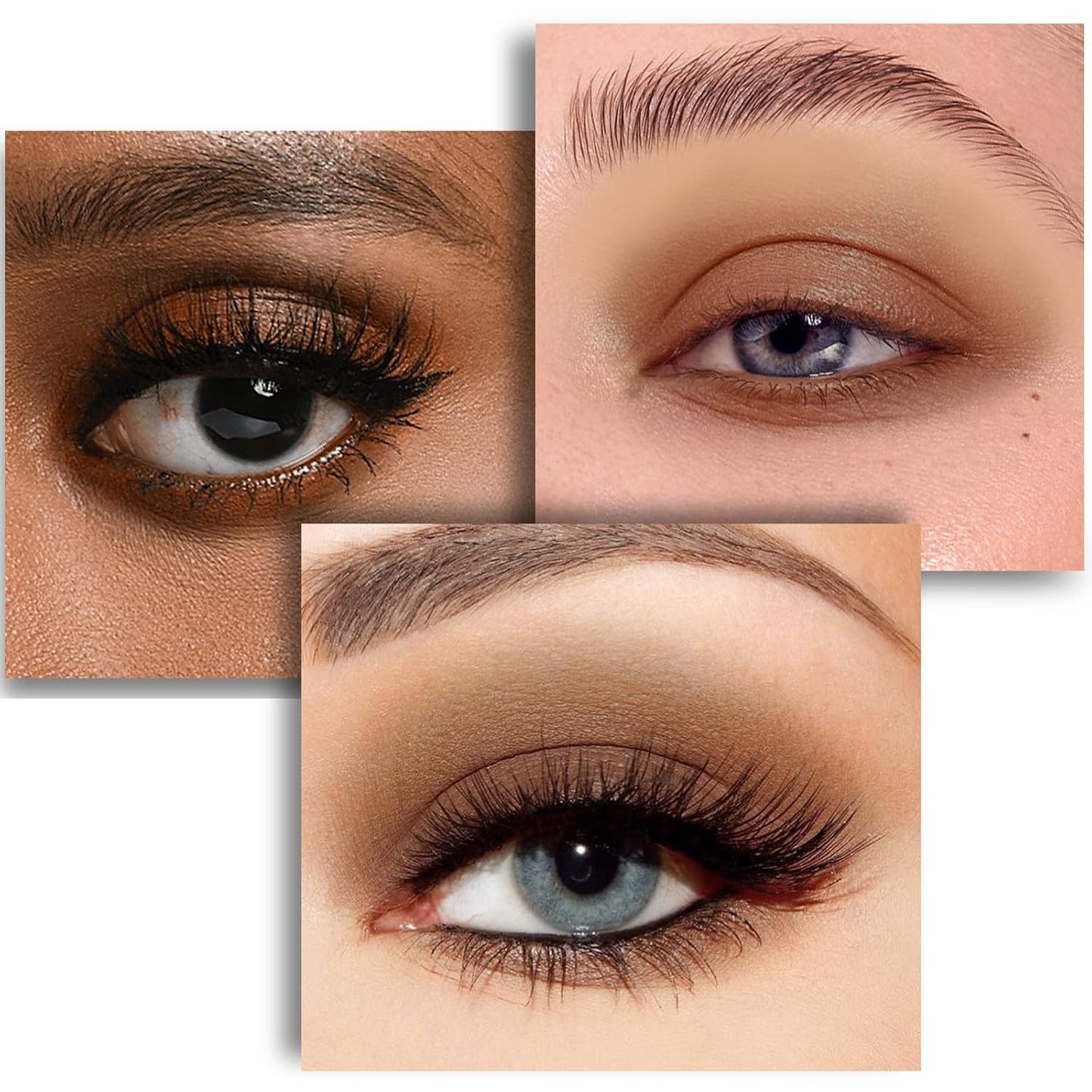 Boobeen Liquid Matte Eyeshadow - Long Lasting Waterproof, Velvet Matte Cream, Neutral Nude Makeup