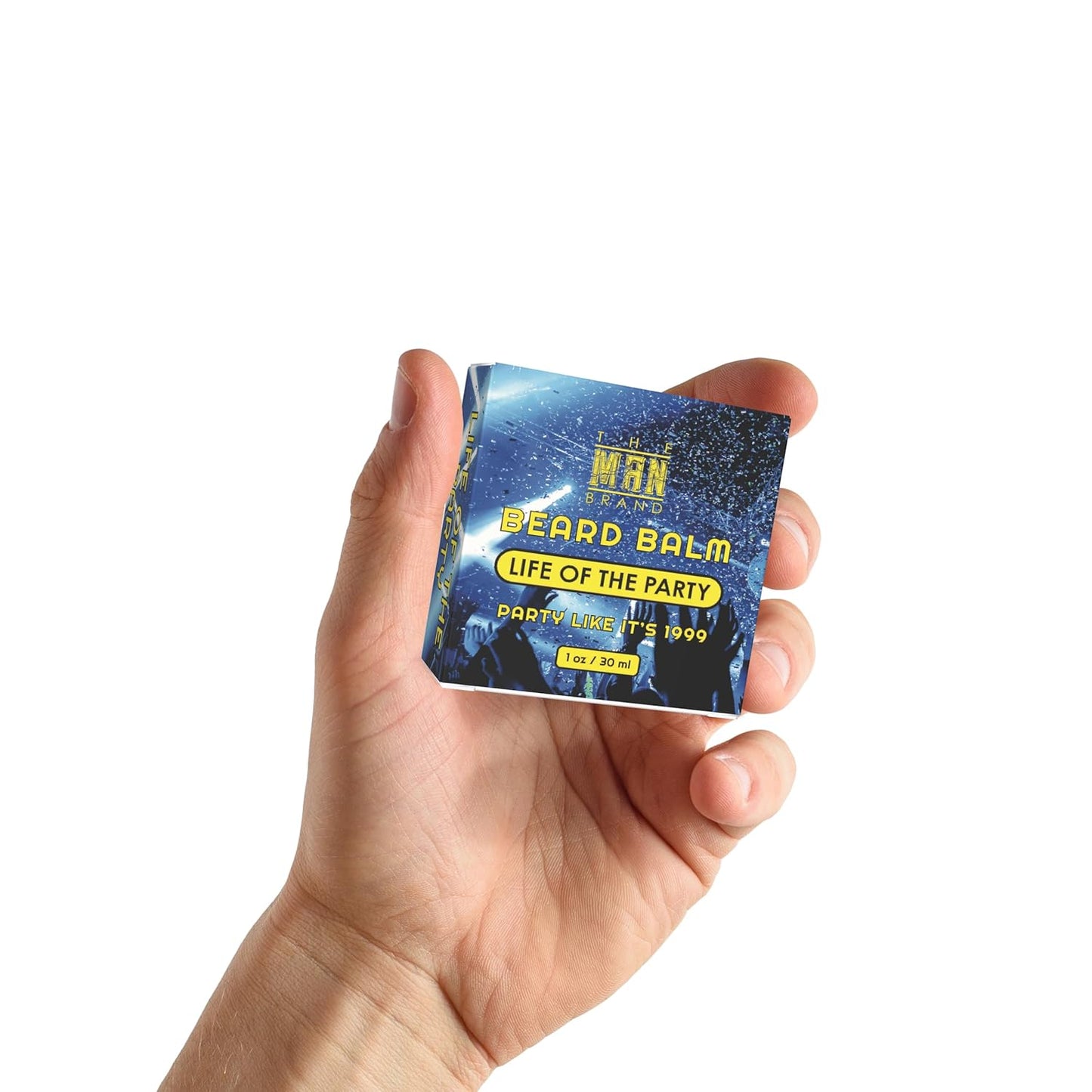 Life of the Party Beard Grooming Balm for Men - Natural Beeswax Based Conditioning Formula for Styling and Care (1 Ounce, Life of the Party)