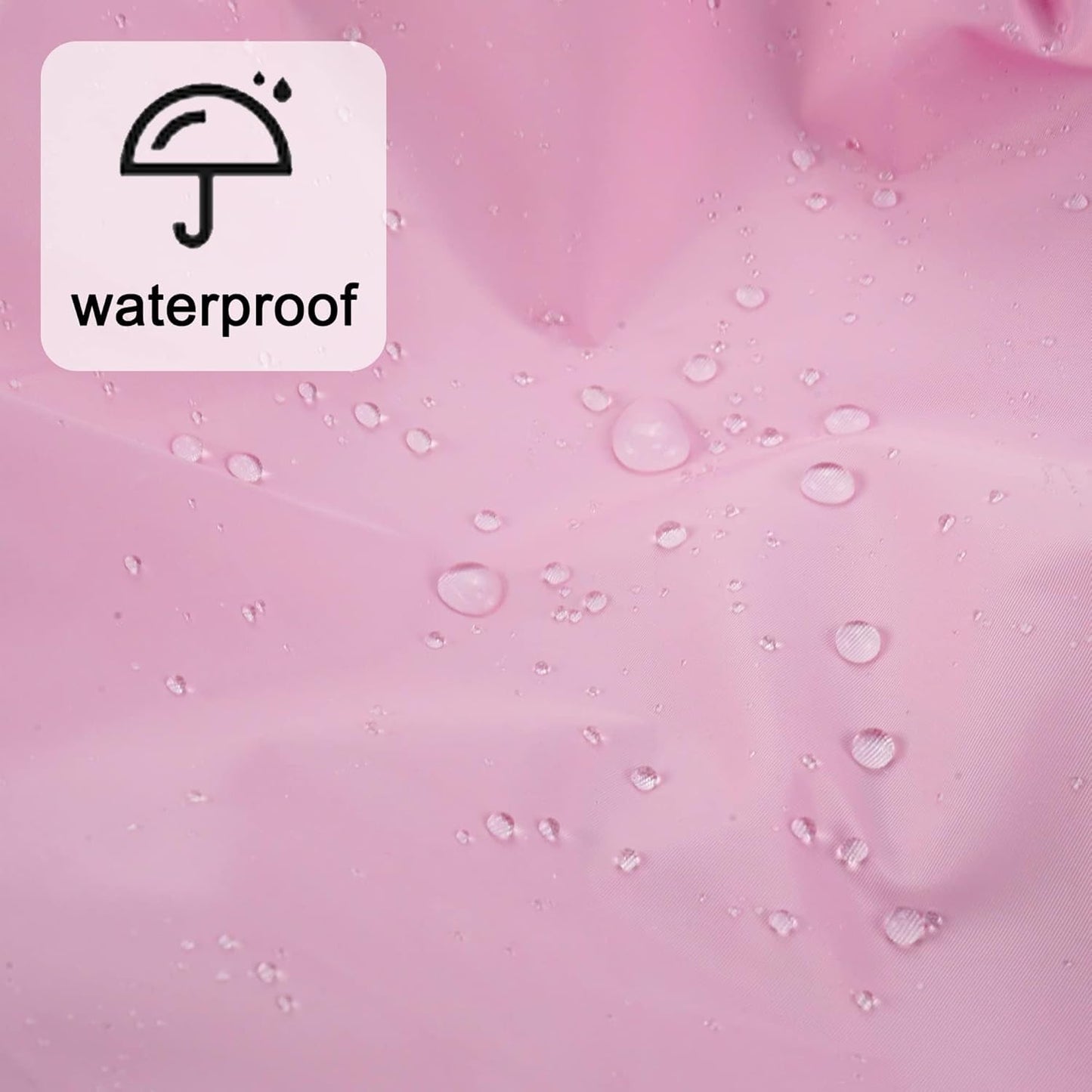 Reusable Shower Cap for Women, Large Waterproof Shower Bonnet Washable Elastic Band Bath Accessories Hair Hat for Long Hair, Braids(Black&Purple)