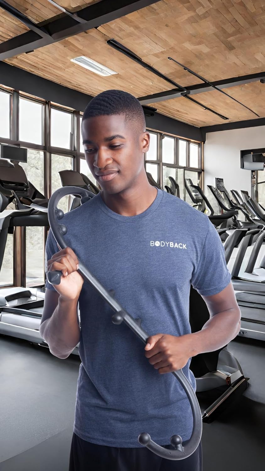 Body Back Company's Ultimate Trigger Point Release Sports Bundle, Relief from Cramping Soreness, Tightness in Legs, Feet & Back,Deep Muscle Massage (Buddy Black 2.0 + Foot Star)