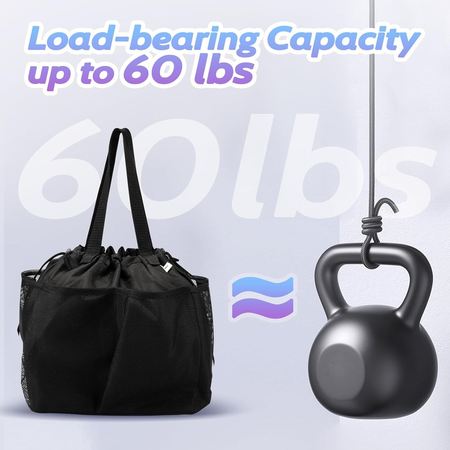 Mesh Shower Caddy Portable, Dorm Room Essentials for College Students, Large Capacity with 8 Pockets Shower Bag for Camping,Swimming,Gym,Travel