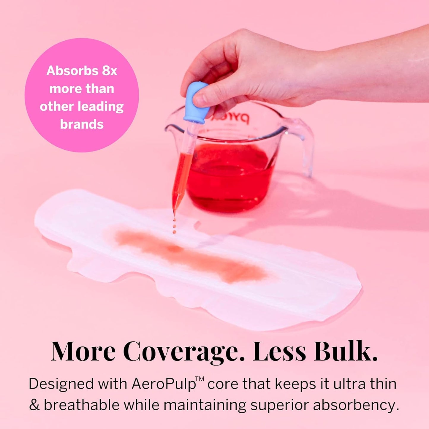 Pixie Organic Cotton Overnight Pads for Women - Extra Heavy Absorbency with Wings - Leak-Proof, Hypoallergenic & Unscented - Compostable, Biodegradable - 12 Count