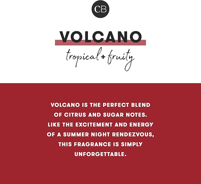 Capri Blue Glimmer Reed Diffuser Set - Includes Diffuser Sticks, Scented Oil, and Decorative Glass Bottle - Home Decor Room Freshener - Home Fragrance (Volcano, 8 fl oz)