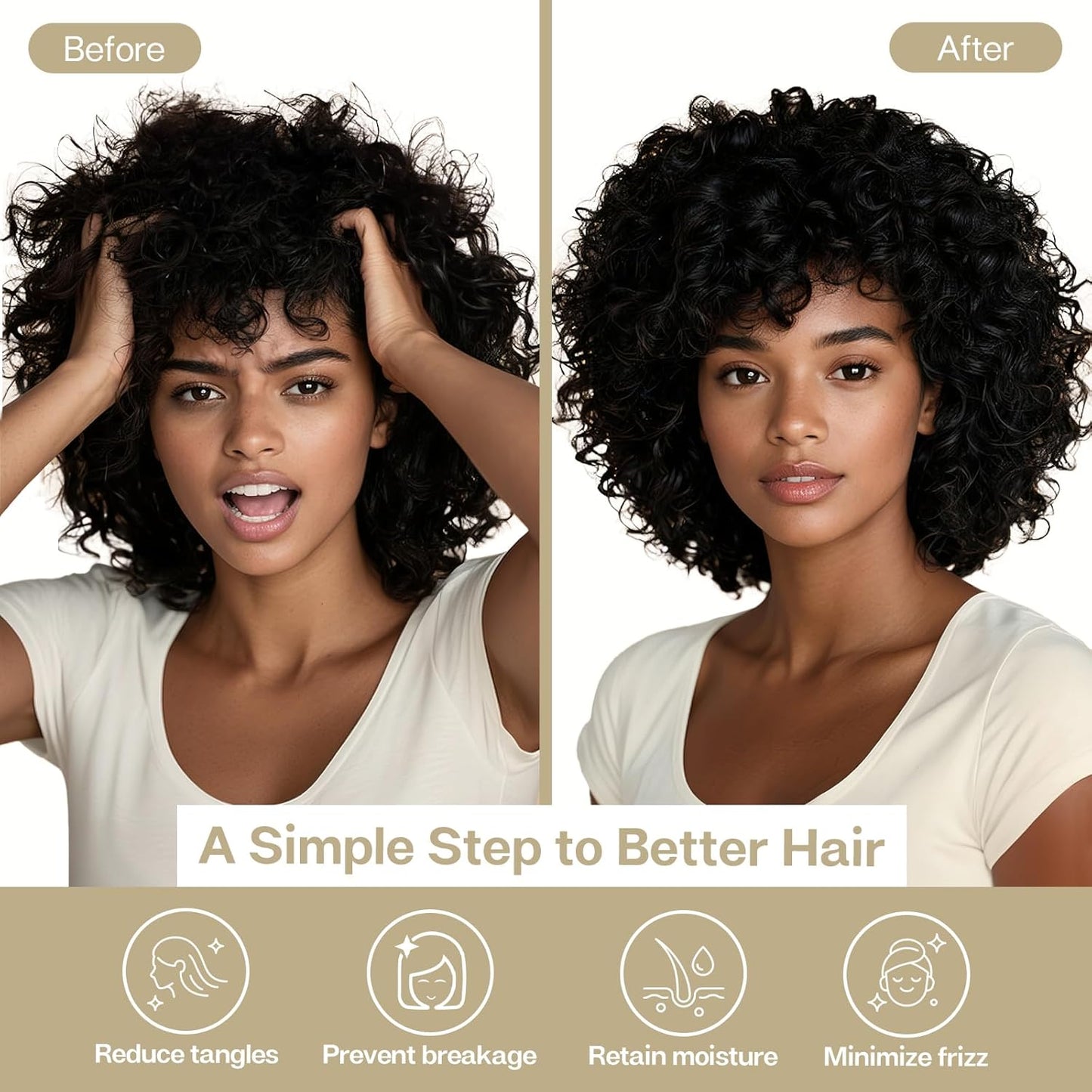 MR&HM Satin Body Pillow Cover, Soft and Breathable Body Pillow Case with Envelope Closure, Cooling and Silky Long Pillowcase for Hair and Skin,Grey (20x54, Taupe)