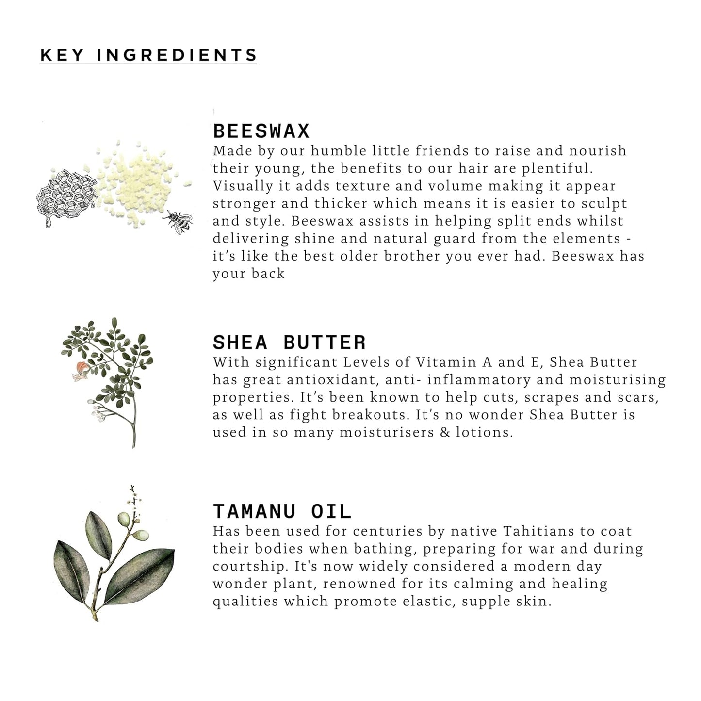 TRIUMPH & DISASTER | The Doctor Beard Balm | Firm Hold & Non-Greasy - Natural Finish, 2.29 oz