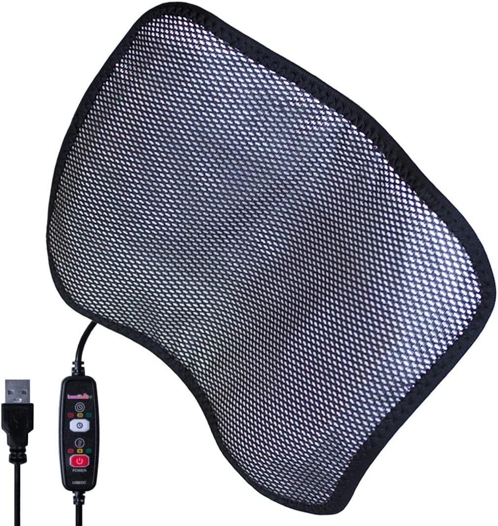 Incredi-Heat - USB Heating Pad by Cabeau - Infrared Heat Therapy to Ease Muscle Strain, Relieve Pain, and Provide Targeted Compressed Heat - Compact, for On-The-Go Use