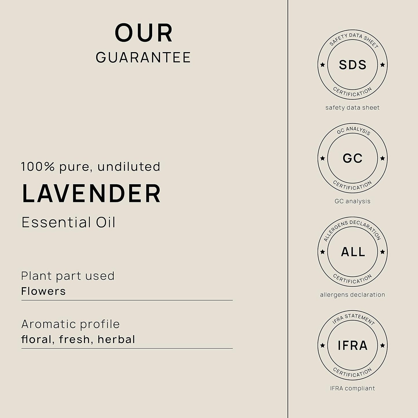 VINEVIDA Lavender Essential Oil - Gallon Lavender Oil Undiluted - Bulk Gallon Essential Oil for Soap Making & DIY Candle Scents - 8 lbs