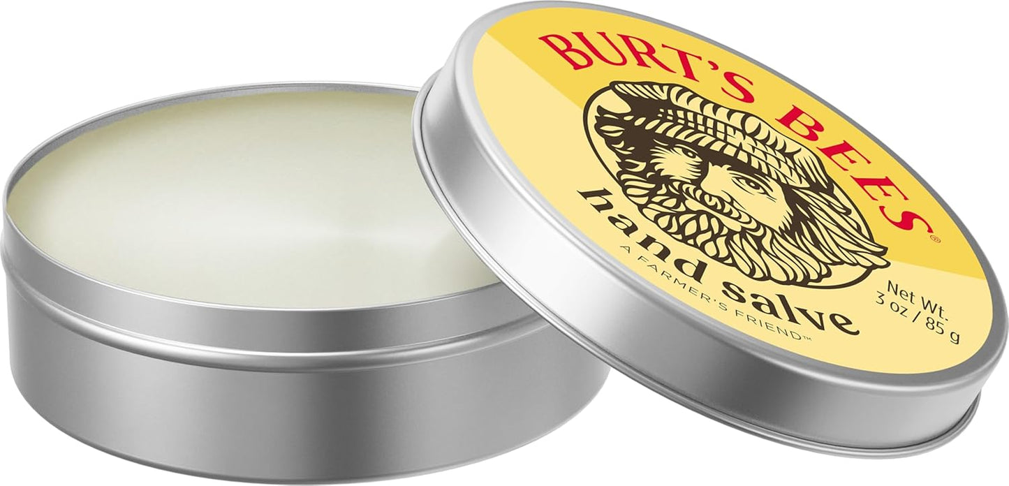 Burt's Bees 100% Natural Beeswax Hand Salve, 3 Oz (Package May Vary)