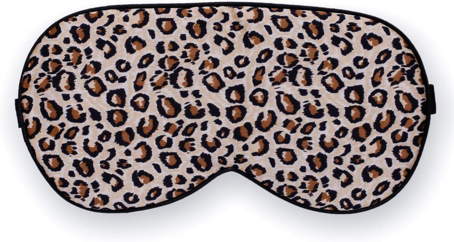 MAXFEEL Feel 100% Pure Silk Eye Mask - Sleep Eye Cover in Floral Colors (#41)